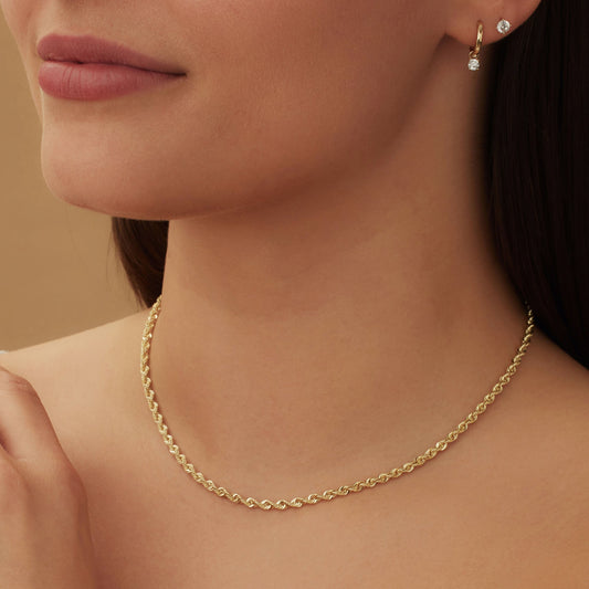 Cadeau d'Isabel 14 karat gold necklace and bracelet gift set - - Isabel Bernard