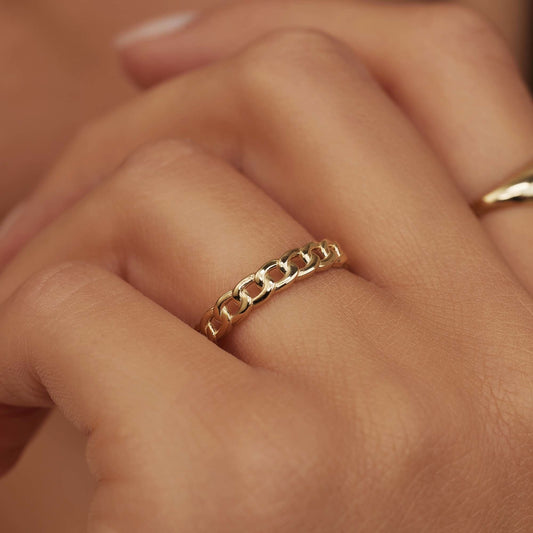 Aidee Lissa 14 karat gold ring - - Isabel Bernard