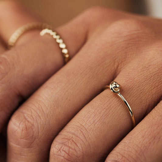 Rivoli Solene 14 karat gold ring - - Isabel Bernard