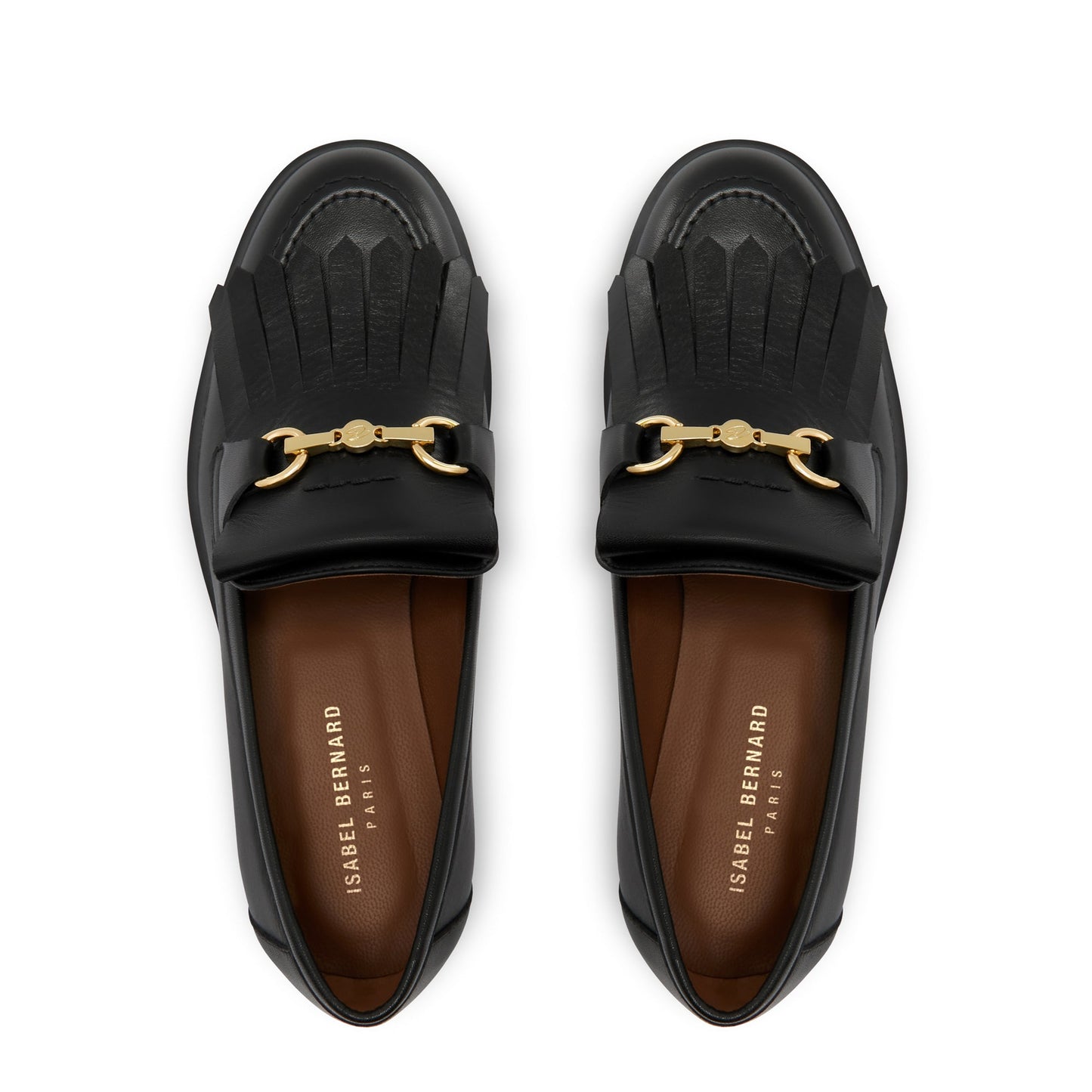 Vendôme Lave black calfskin leather loafers -  - Isabel Bernard