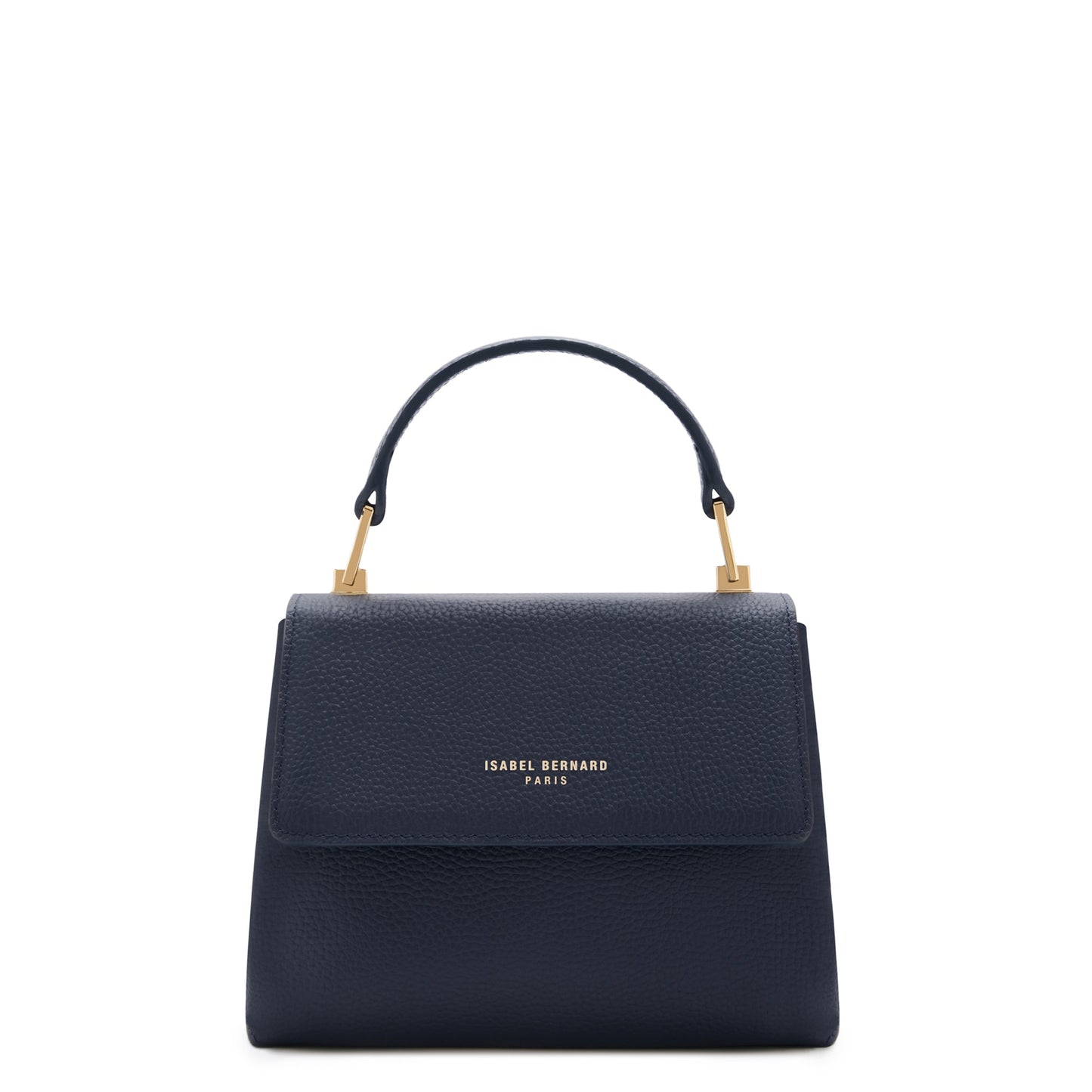 Femme Forte Heline blue calfskin leather handbag -  - Isabel Bernard
