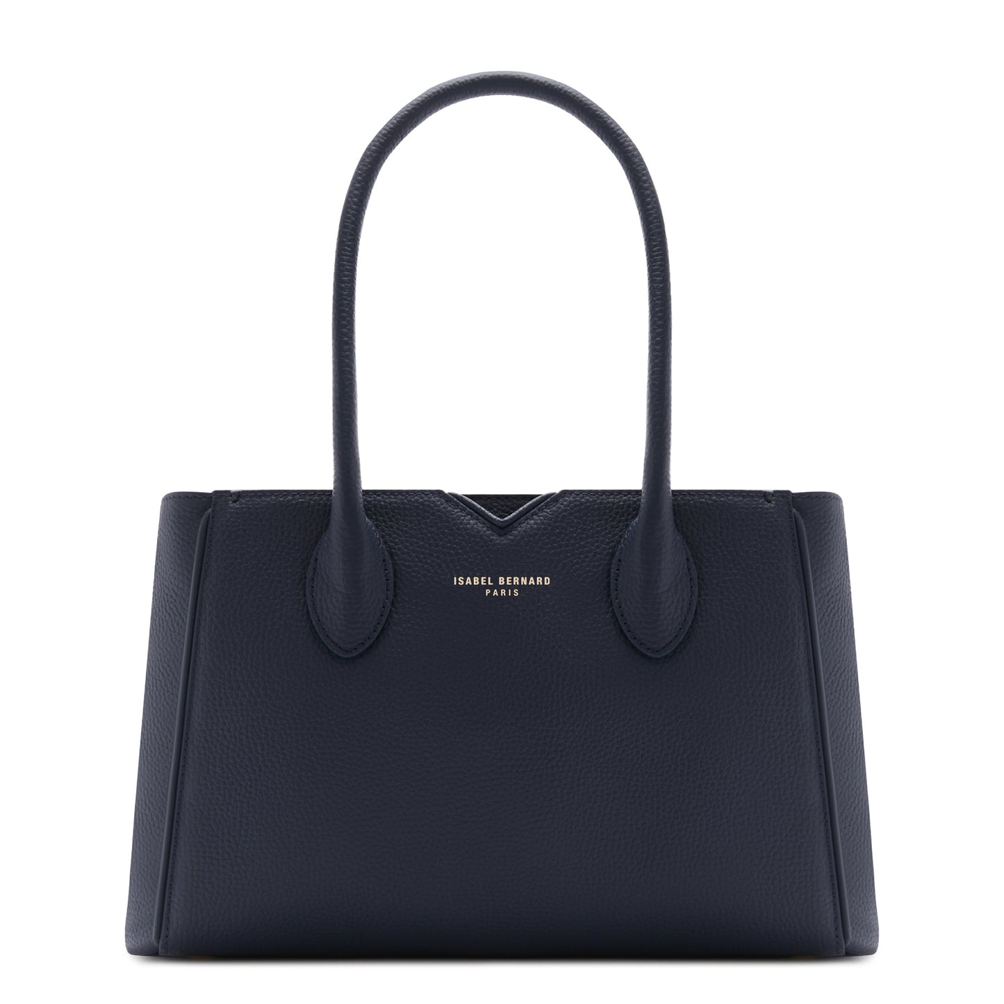 Honoré Cloe Midi blue calfskin leather handbag -  - Isabel Bernard