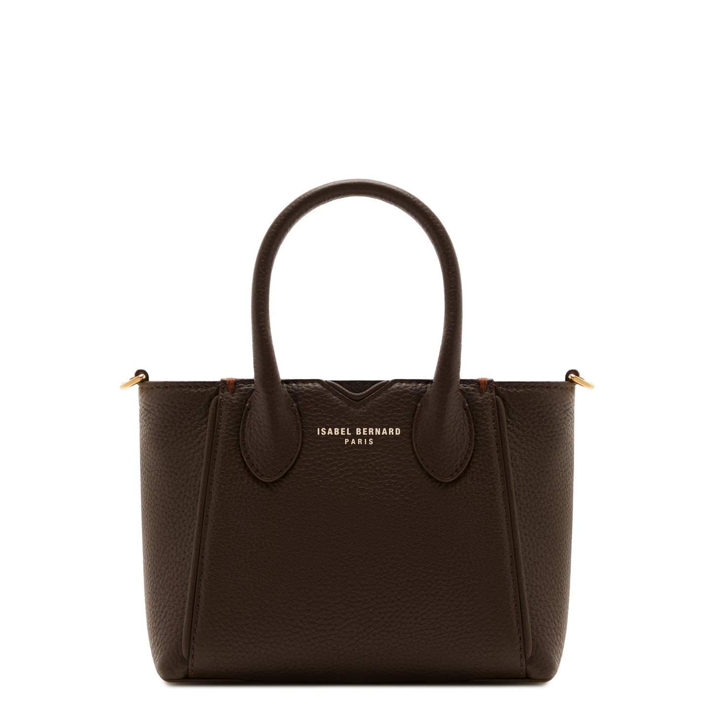 Honoré Cloe Mini brown calfskin leather handbag -  - Isabel Bernard