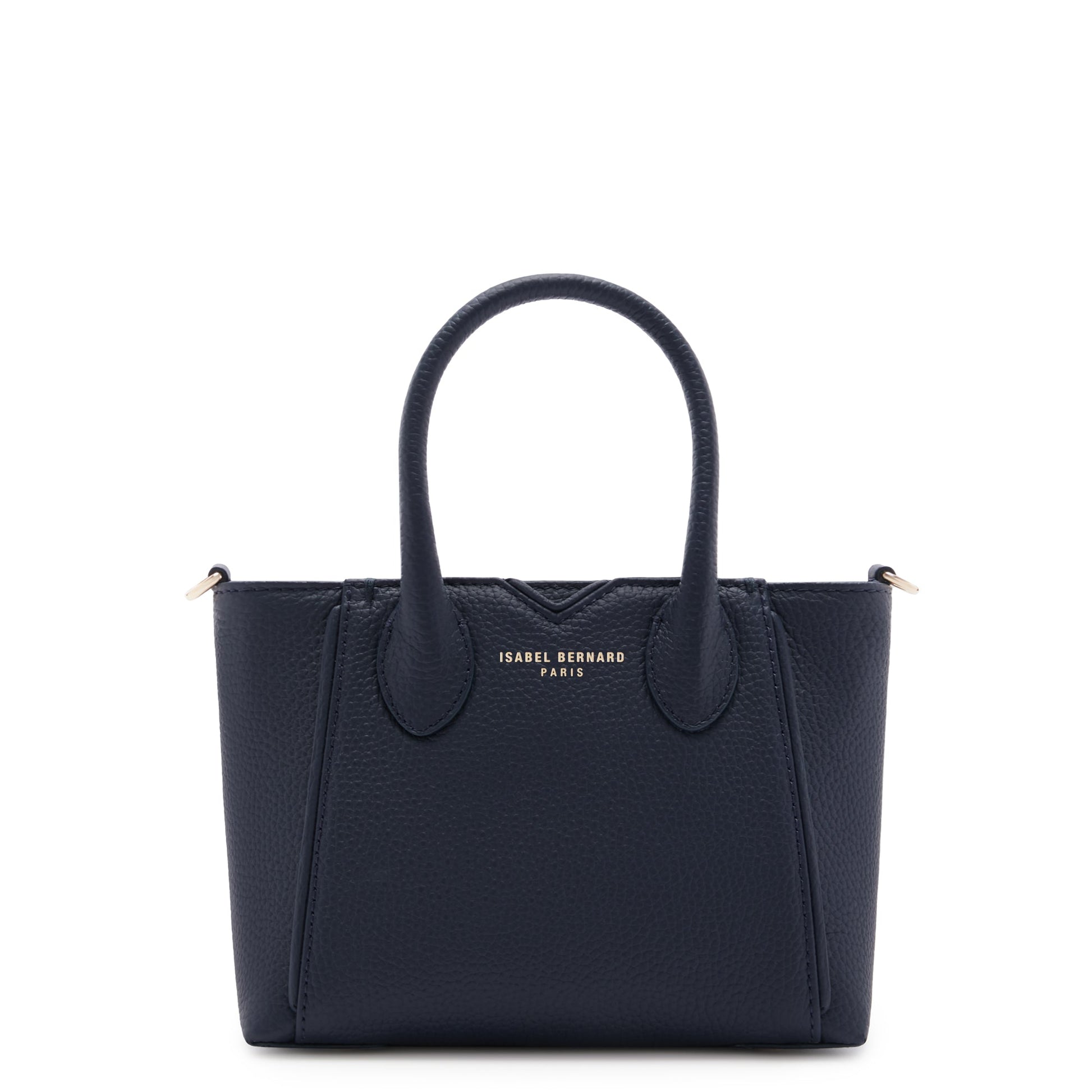 Honoré Cloe Mini blue calfskin leather handbag -  - Isabel Bernard