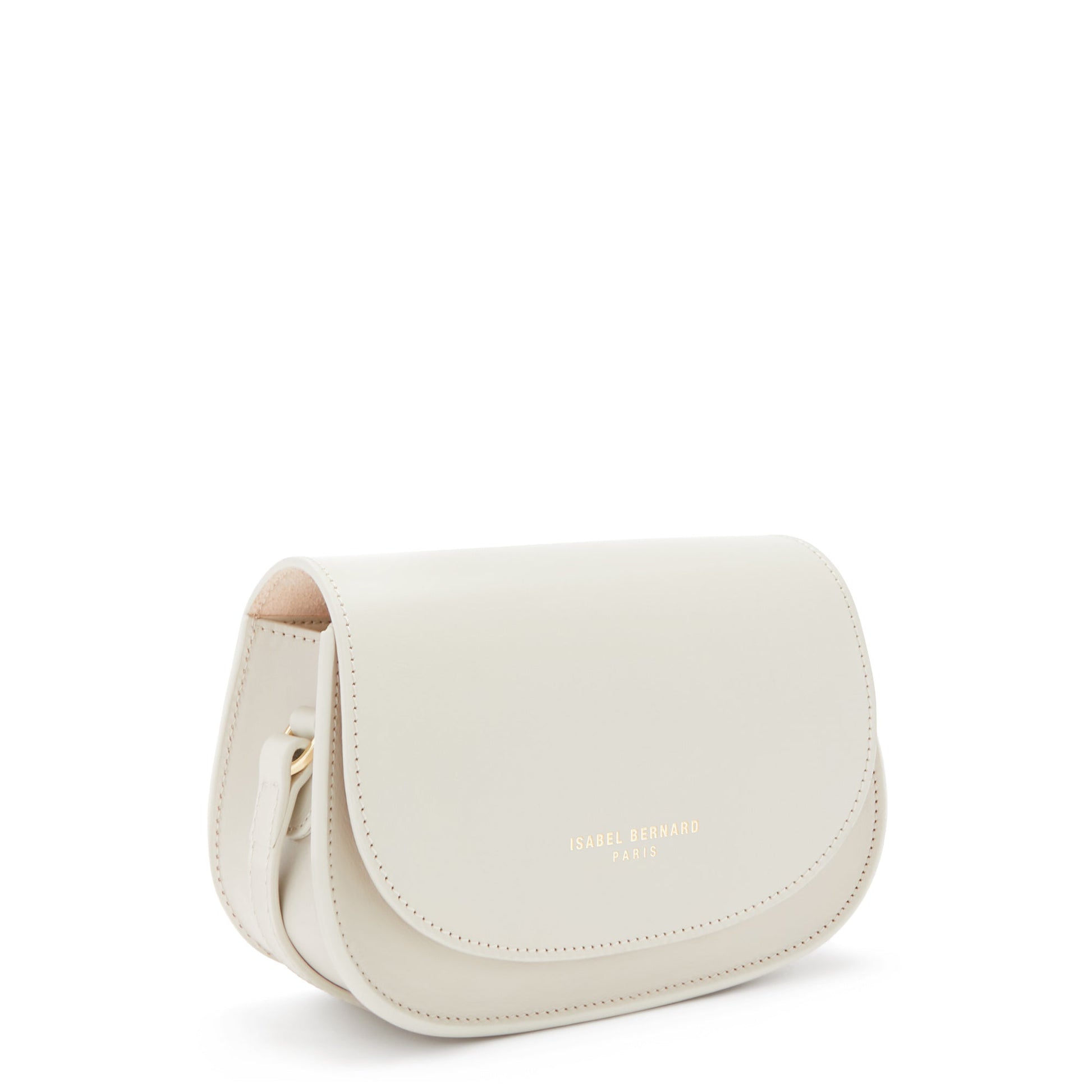 Montmartre Manon cream vegetable tanned leather crossbody bag -  - Isabel Bernard