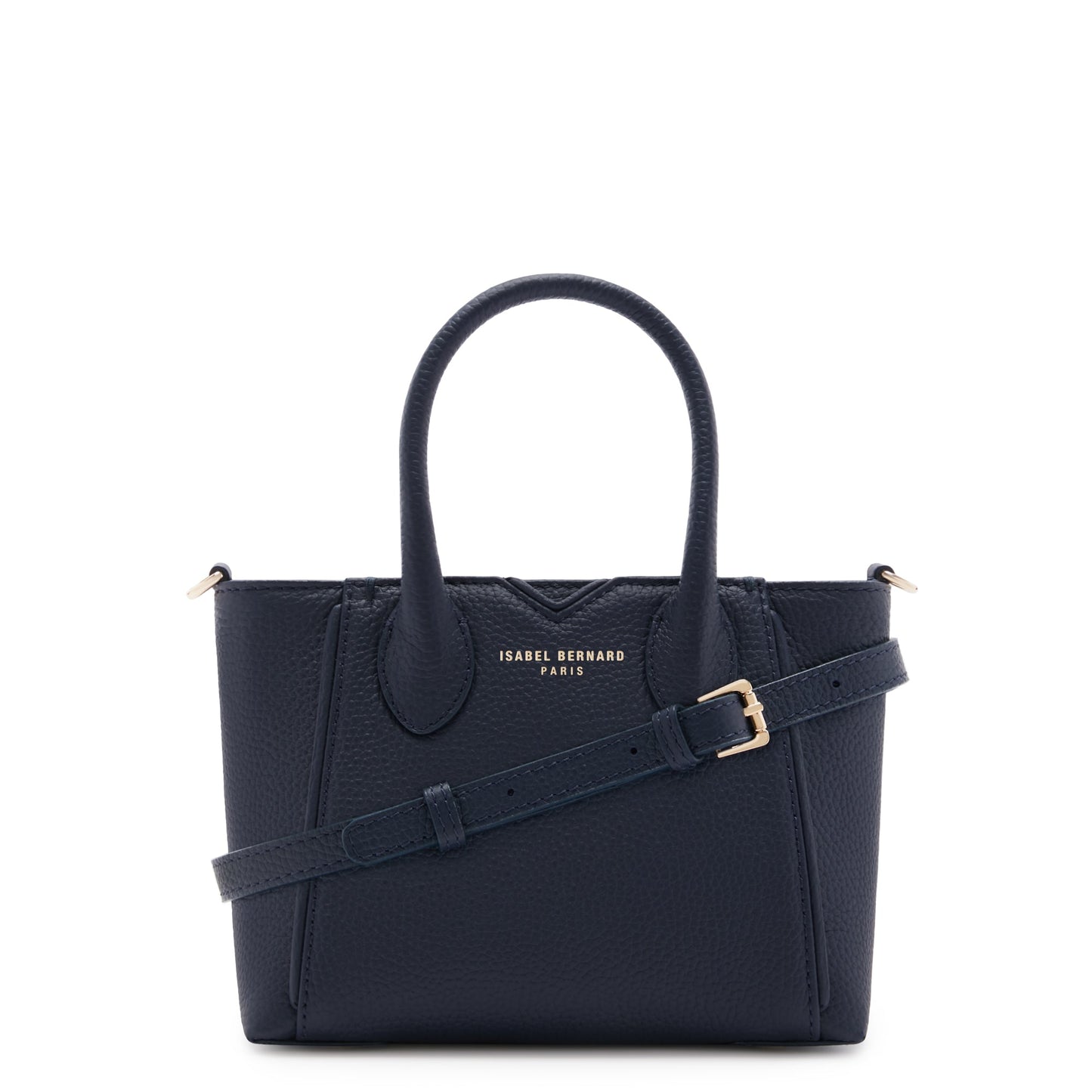 Honoré Cloe Mini blue calfskin leather handbag -  - Isabel Bernard