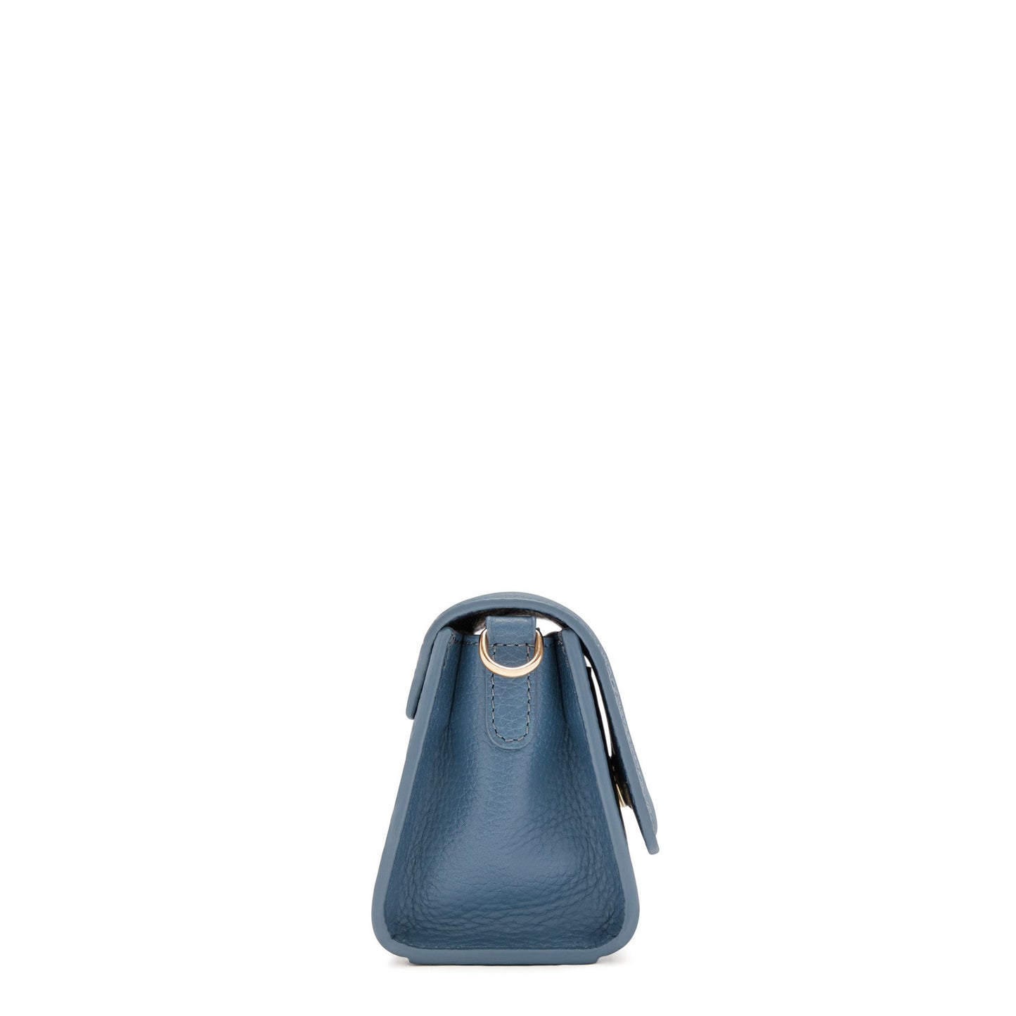 Femme Forte Kim blue calfskin leather crossbody bag -  - Isabel Bernard