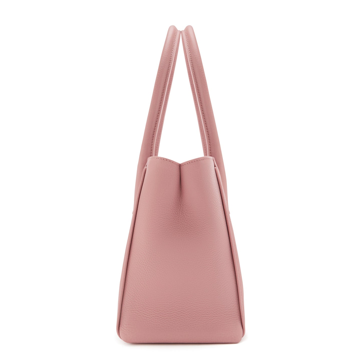 Honoré Cloe Midi pink calfskin leather handbag -  - Isabel Bernard