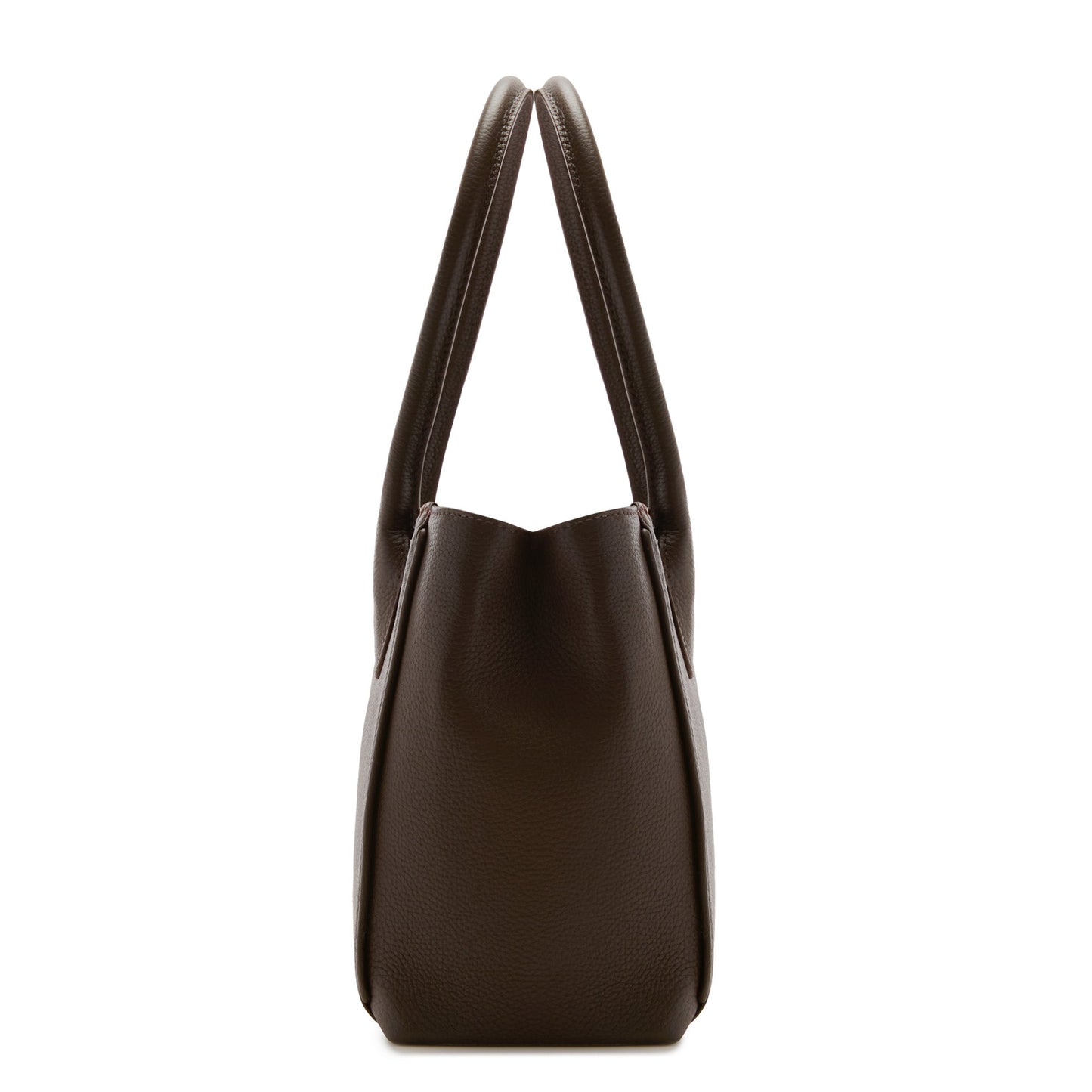 Honoré Cloe Midi brown calfskin leather handbag -  - Isabel Bernard