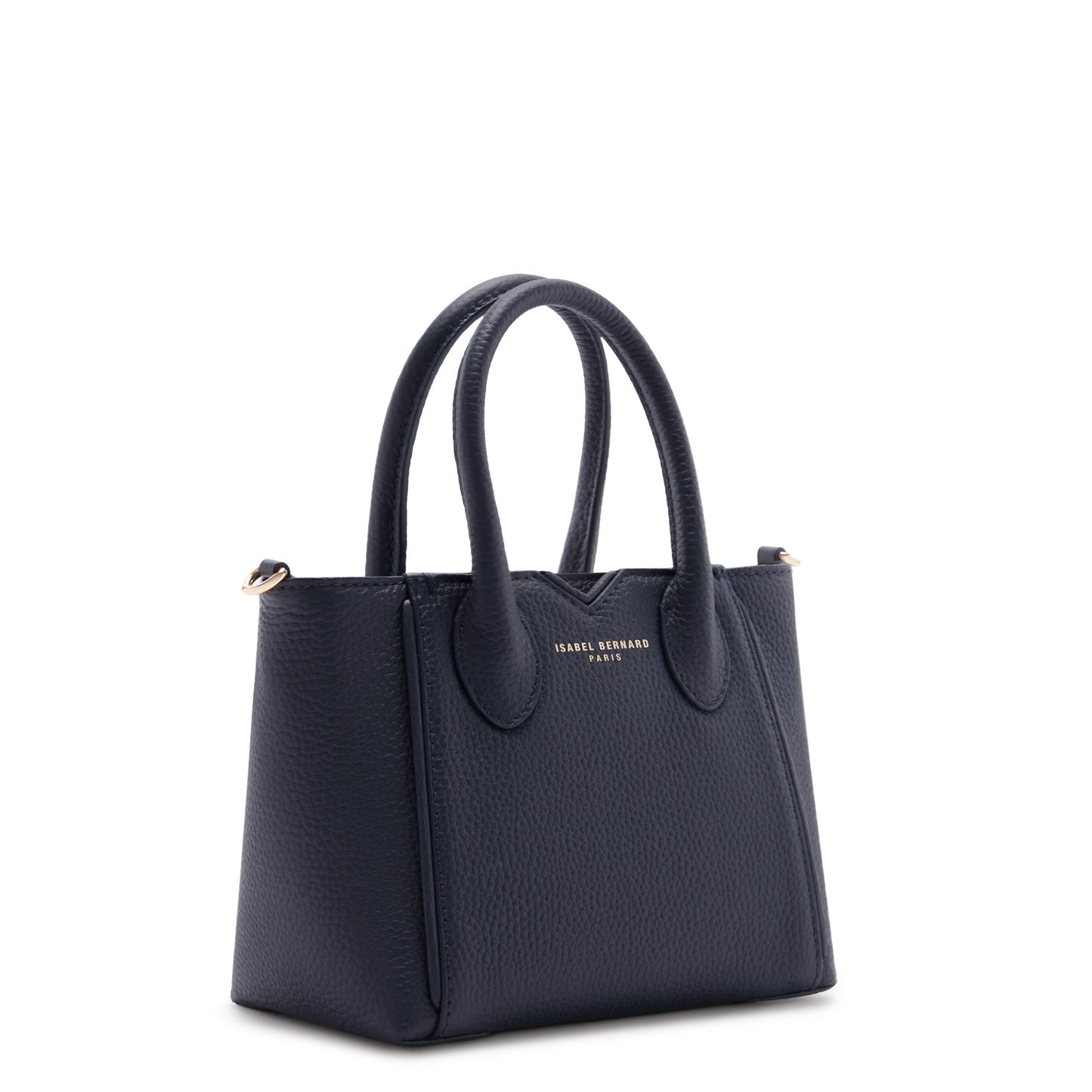 Honoré Cloe Mini blue calfskin leather handbag -  - Isabel Bernard