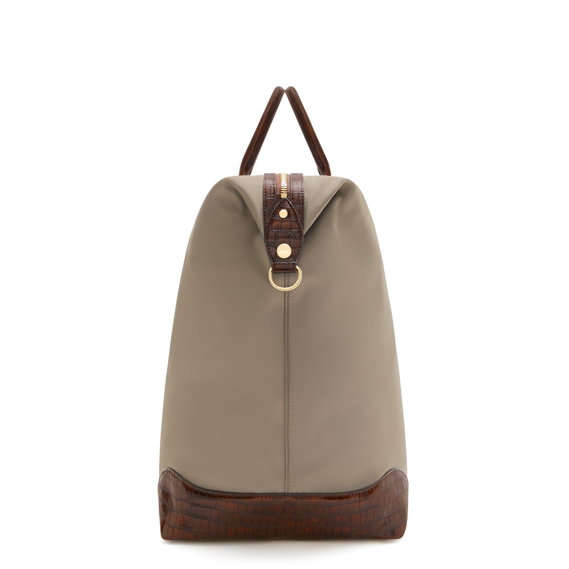 Du Louvre Colette taupe weekend bag large -  - Isabel Bernard