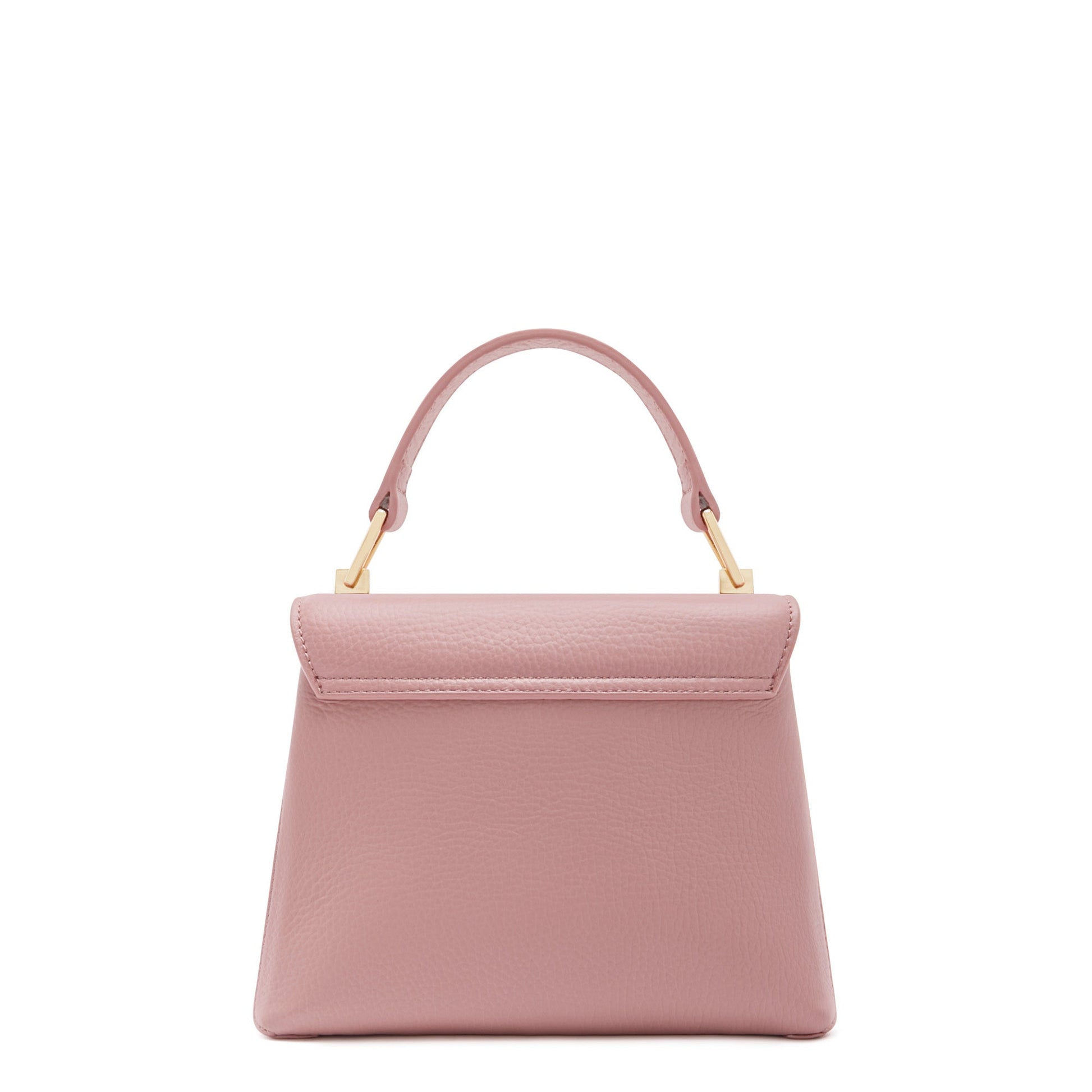 Femme Forte Heline pink calfskin leather handbag -  - Isabel Bernard