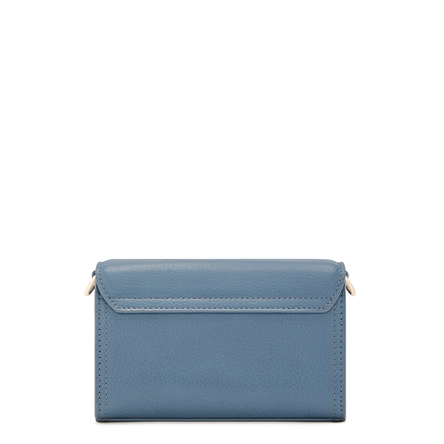 Femme Forte Kim blue calfskin leather crossbody bag -  - Isabel Bernard