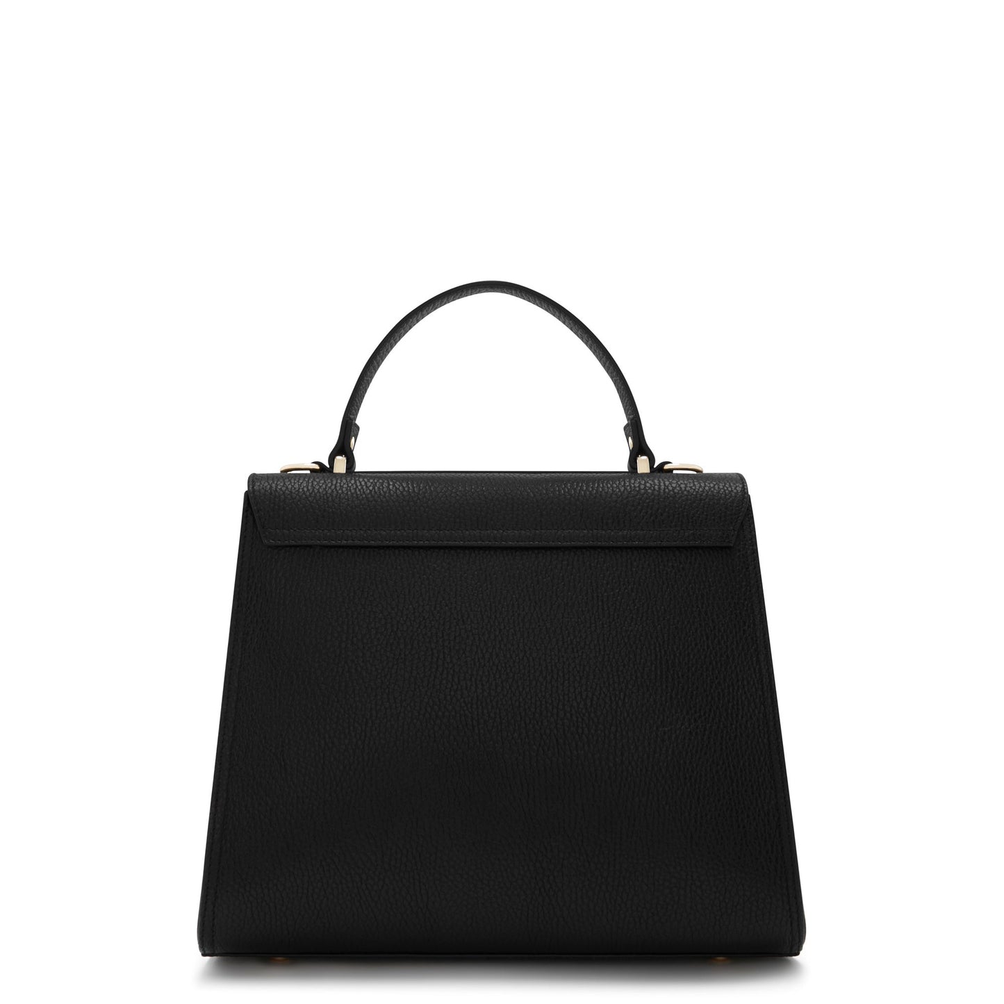 Femme Forte Simone Midi black leather handbag calfskin leather -  - Isabel Bernard