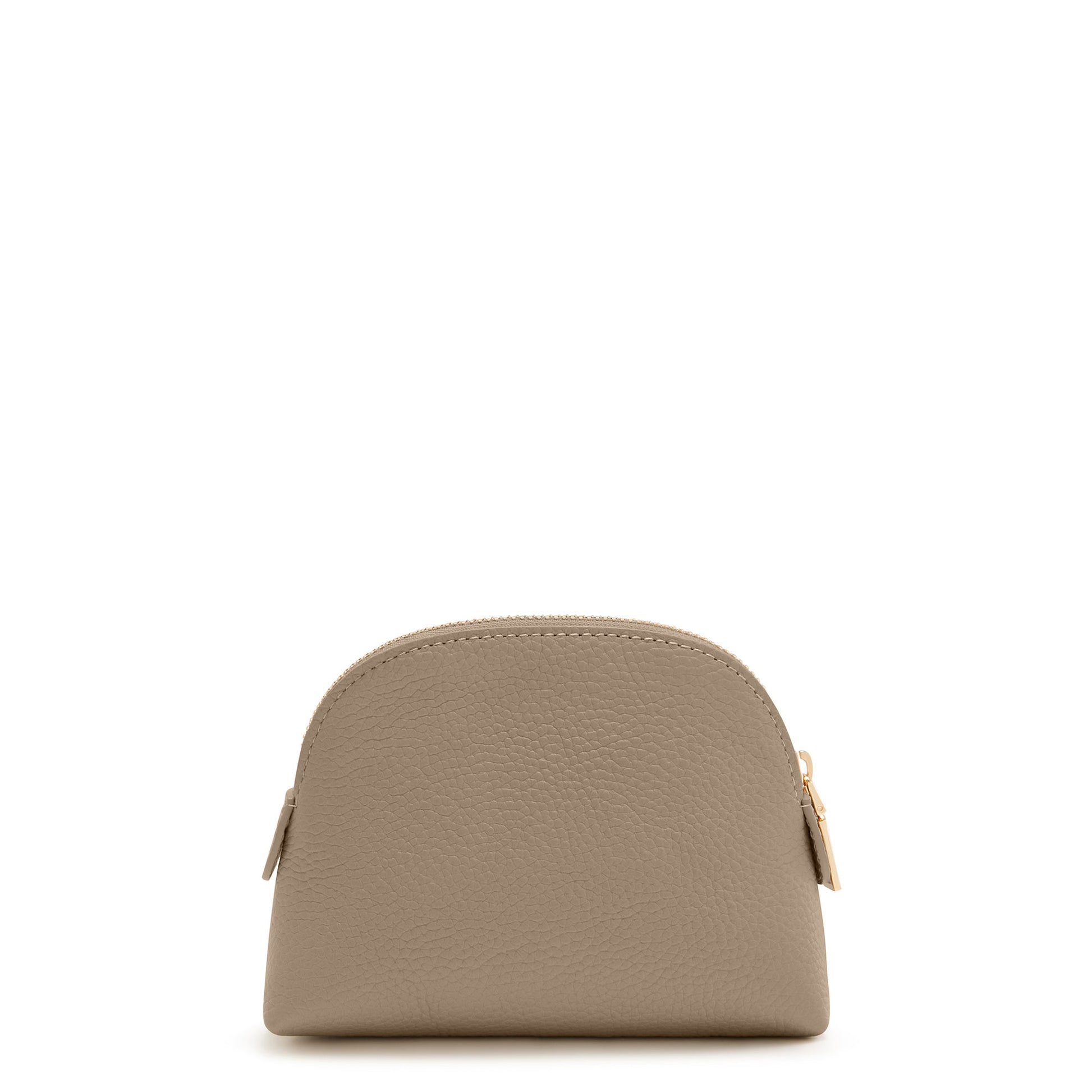 Honoré Babette taupe calfskin leather toiletry bag -  - Isabel Bernard