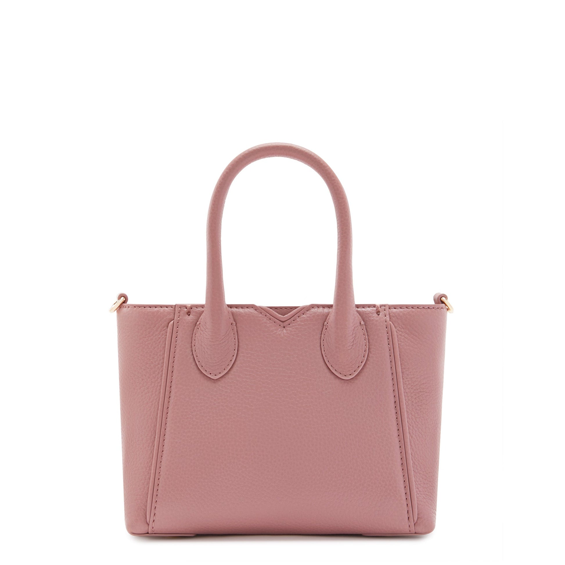 Honoré Cloe Mini pink calfskin leather handbag -  - Isabel Bernard