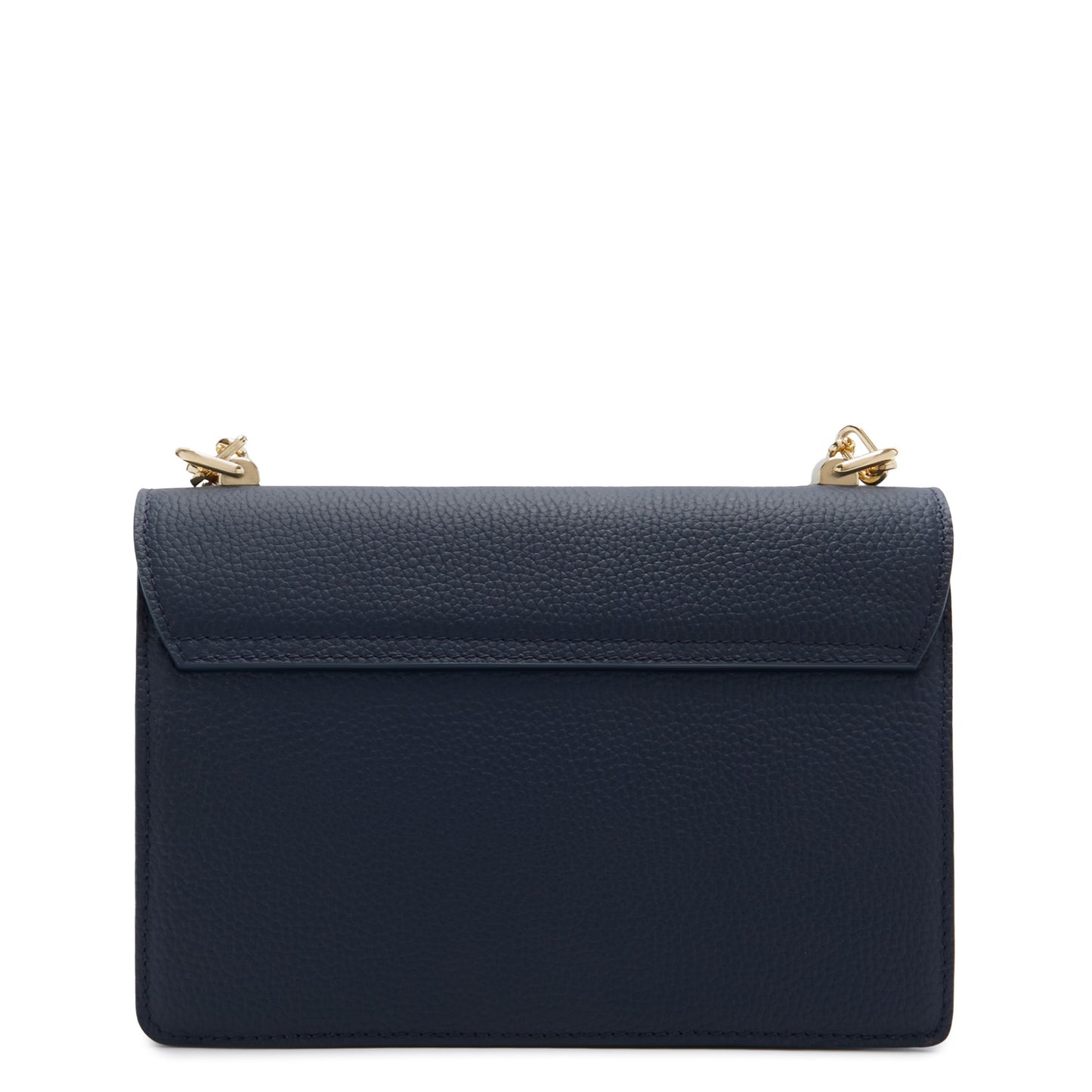Femme Forte Valerie blue calfskin leather shoulder bag -  - Isabel Bernard