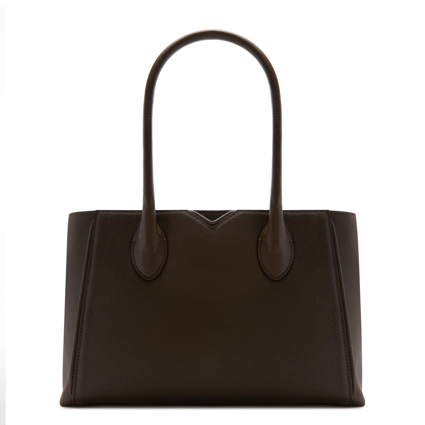 Honoré Cloe Midi brown calfskin leather handbag -  - Isabel Bernard
