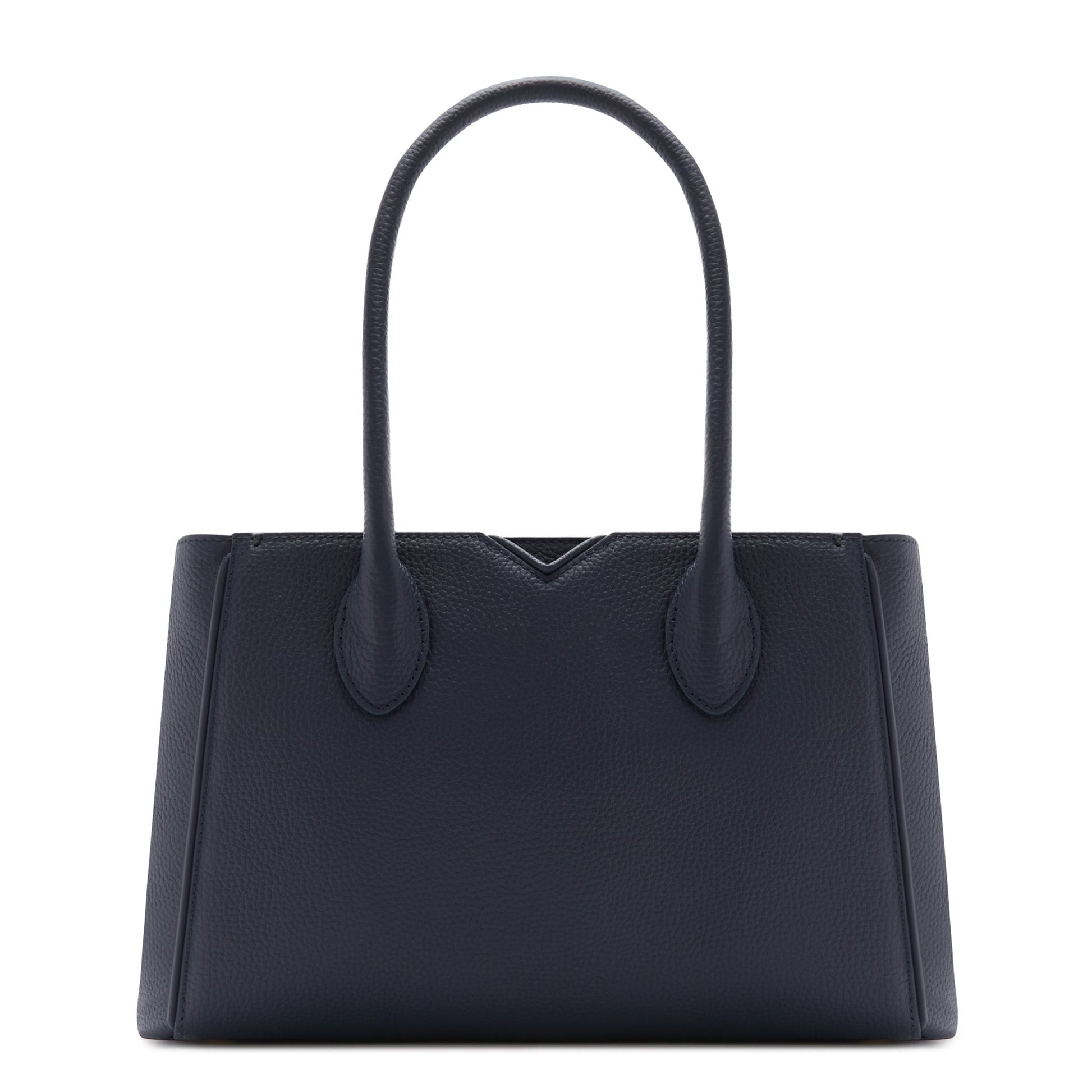 Honoré Cloe Midi blue calfskin leather handbag -  - Isabel Bernard