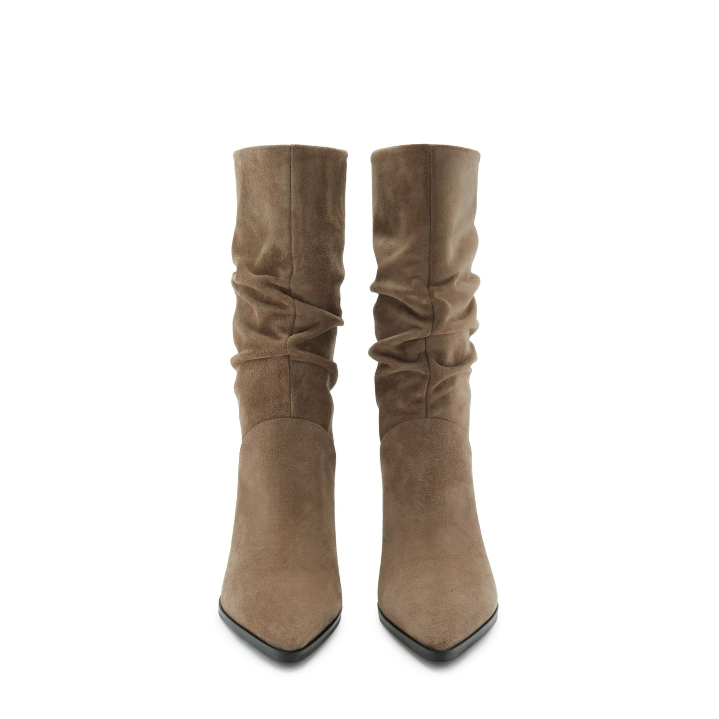 Vendôme Margot taupe suede boots -  - Isabel Bernard