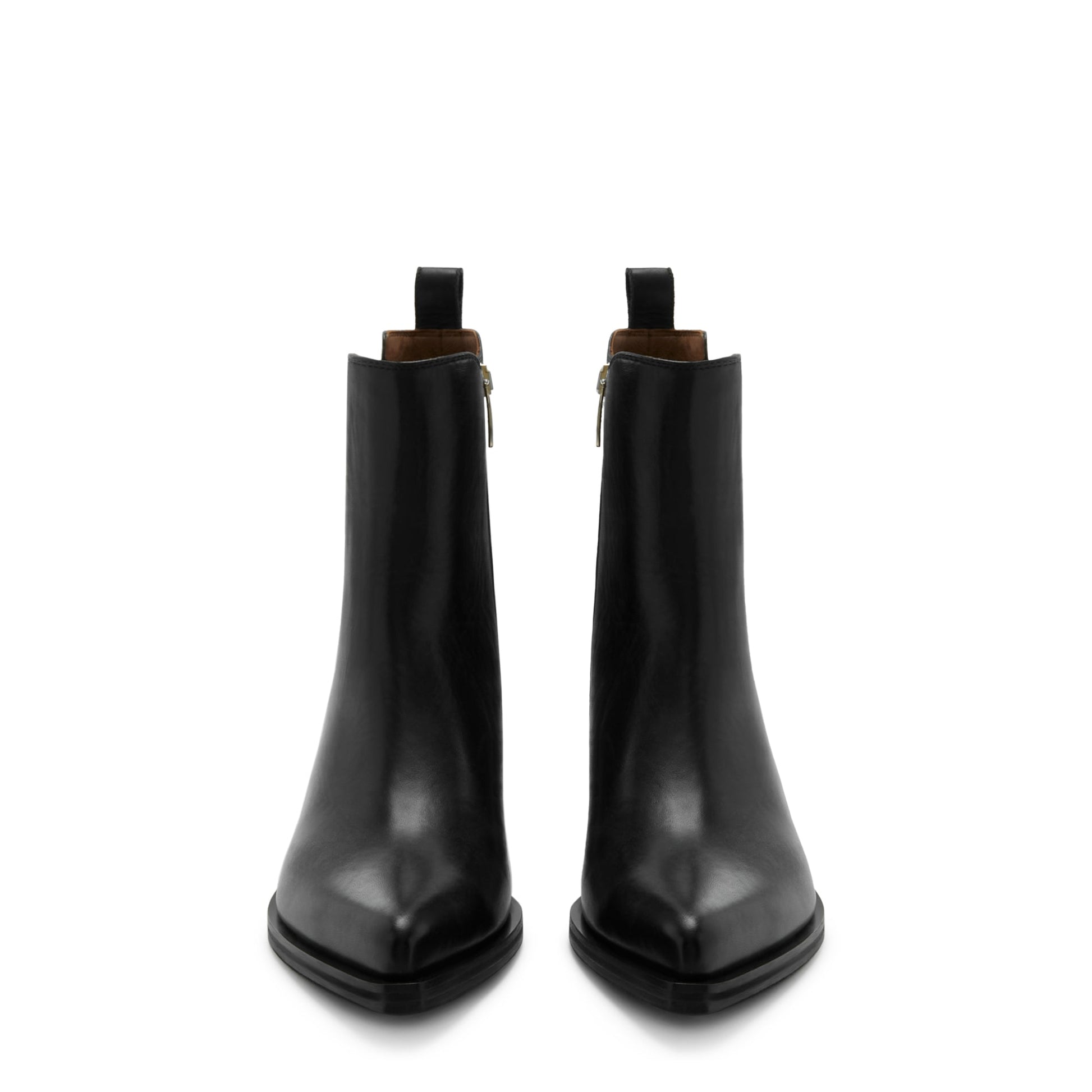 Vendôme Amandine black calfskin leather boots -  - Isabel Bernard