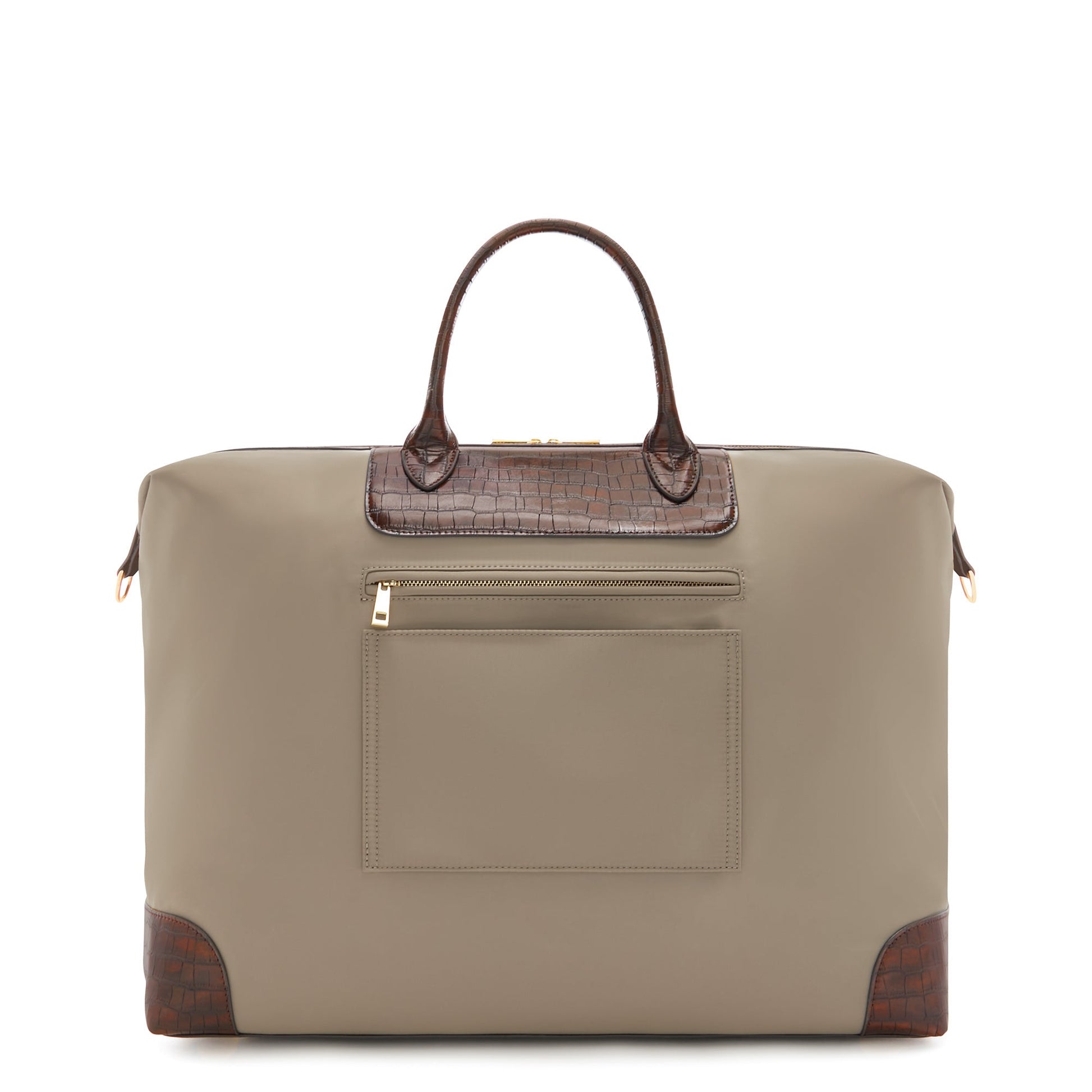 Du Louvre Clarice taupe weekend bag medium -  - Isabel Bernard