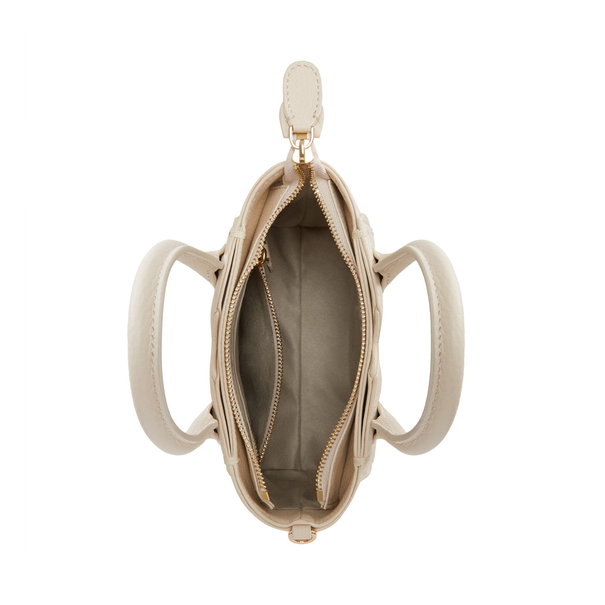 Honoré Cloe Mini cream calfskin leather handbag -  - Isabel Bernard