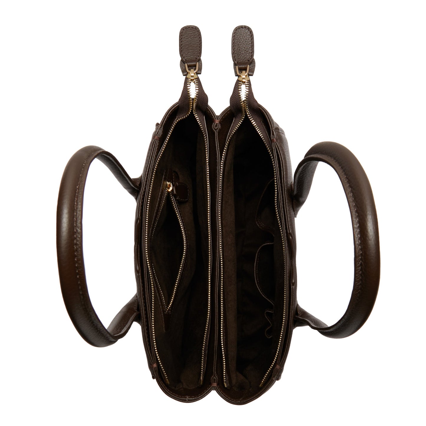 Honoré Cloe brown calfskin leather handbag -  - Isabel Bernard