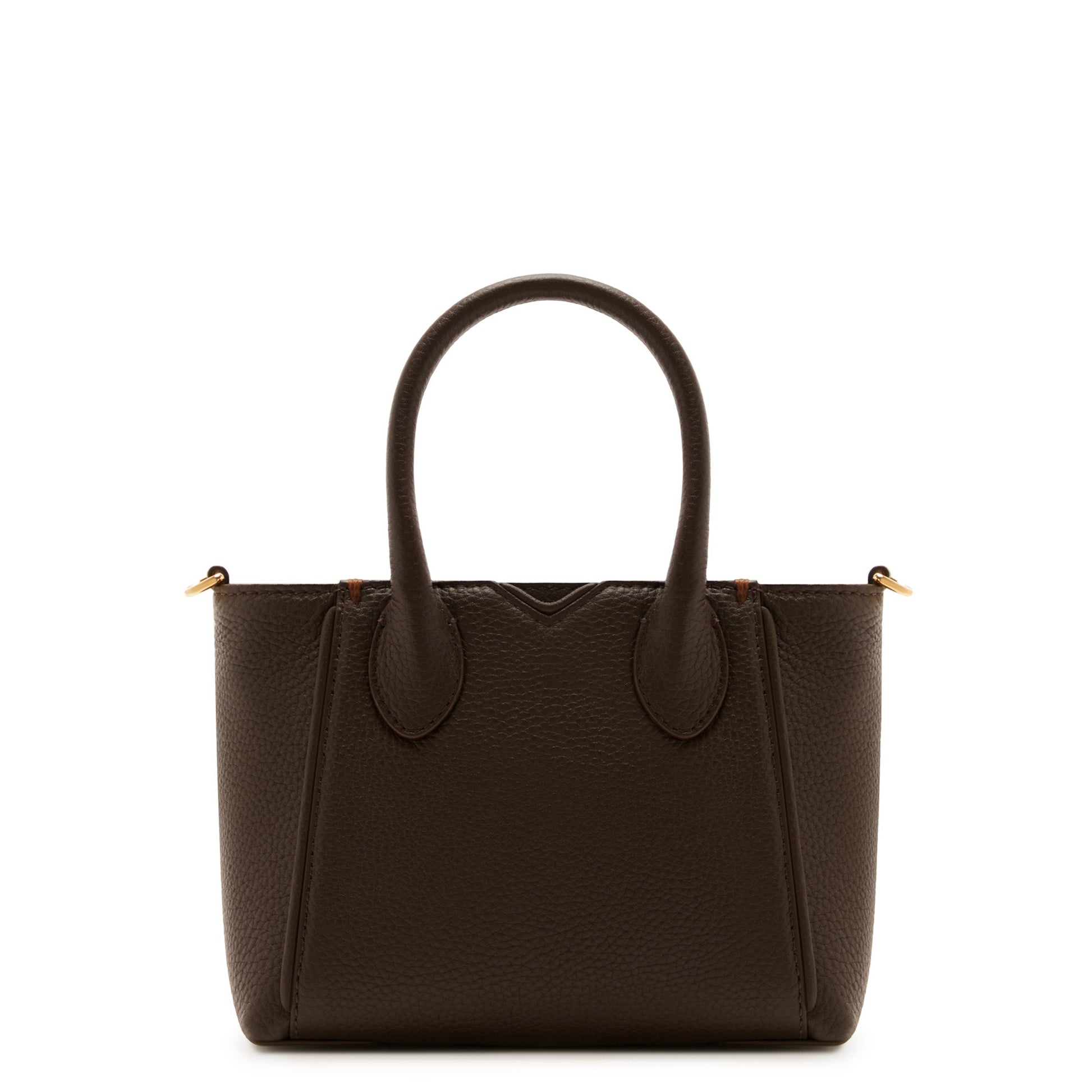 Honoré Cloe Mini brown calfskin leather handbag -  - Isabel Bernard