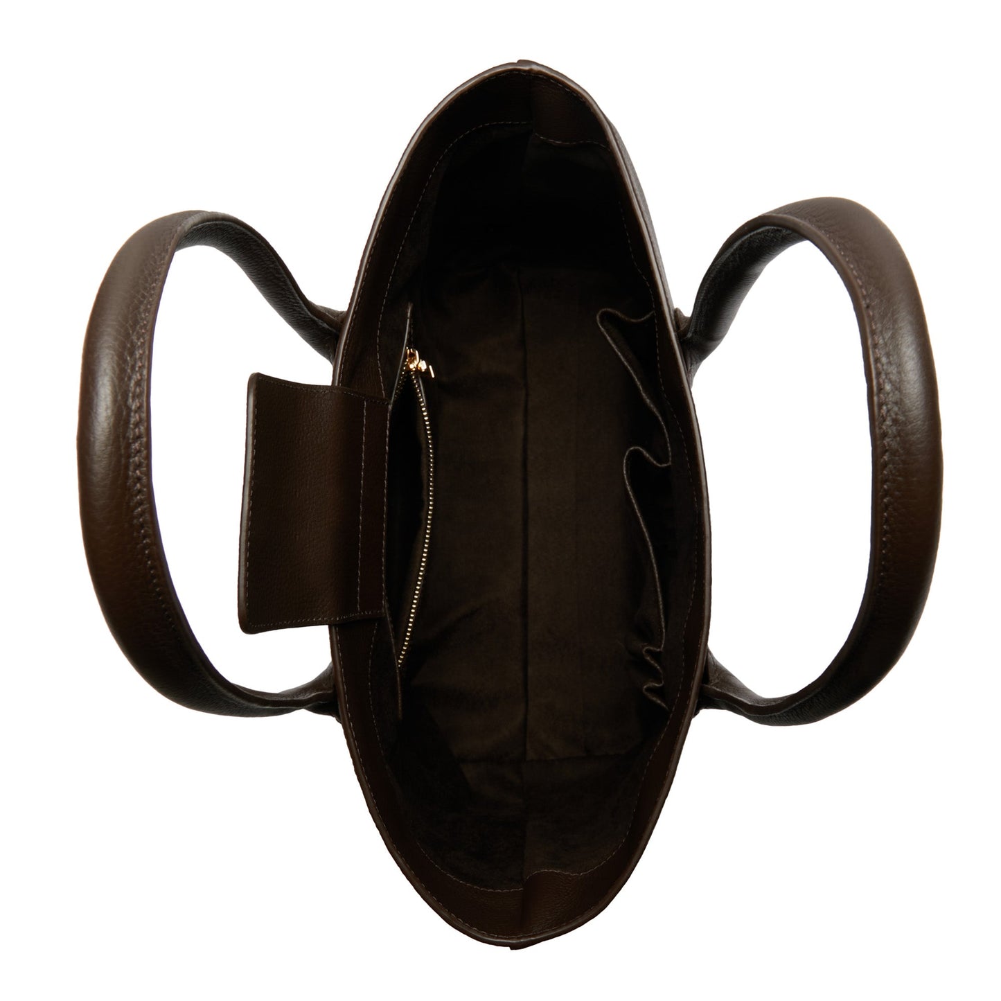 Honoré Lysanne brown calfskin leather shopper -  - Isabel Bernard