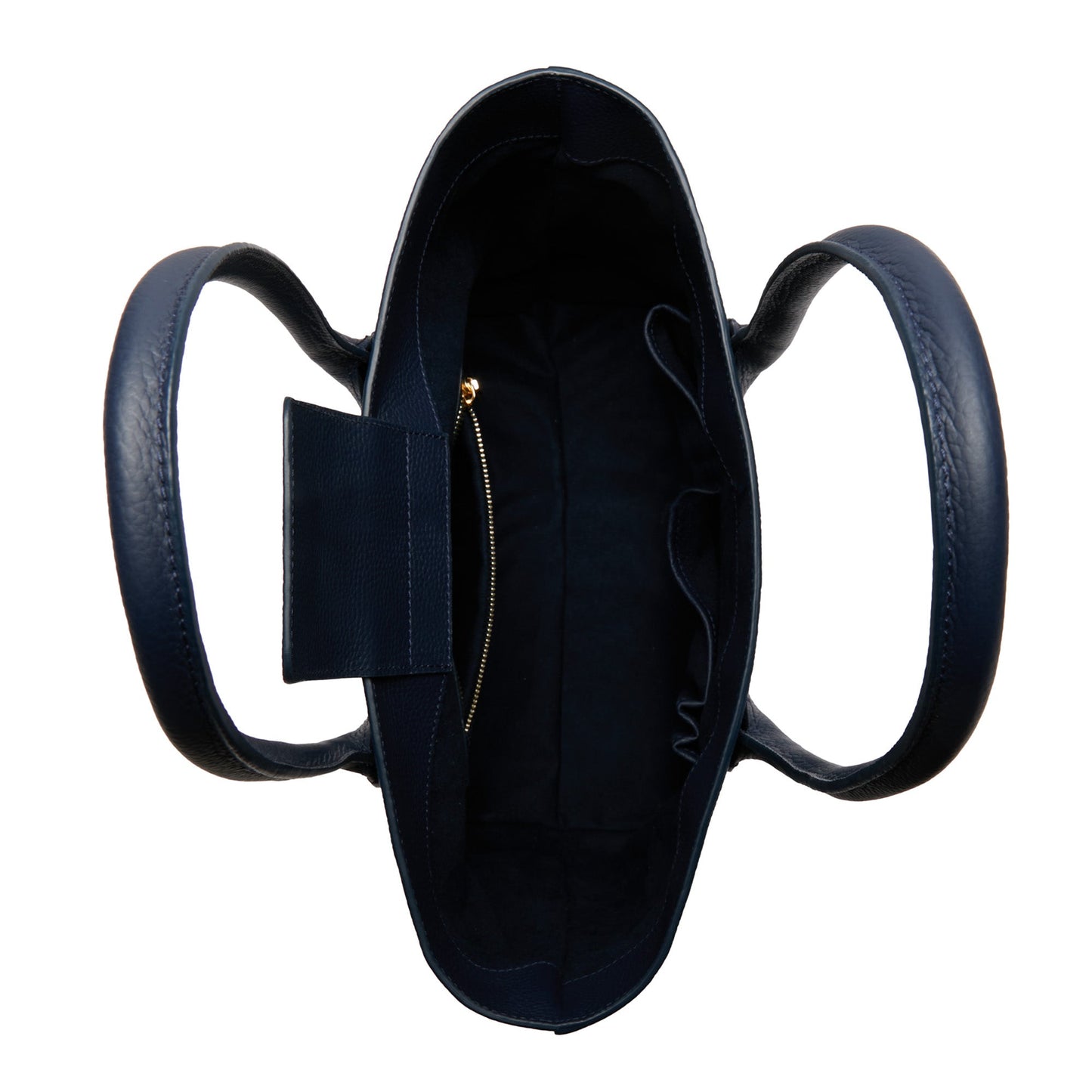 Honoré Lysanne blue calfskin leather shopper -  - Isabel Bernard