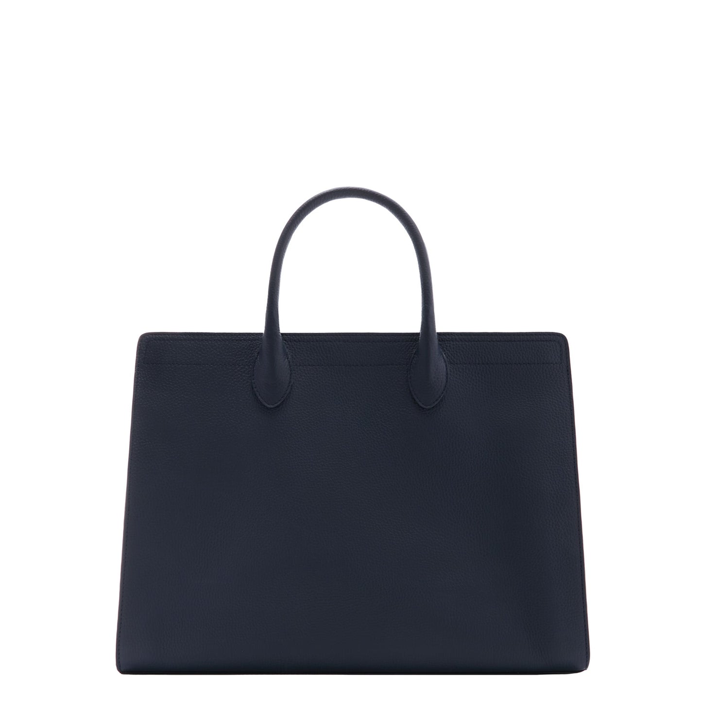 Honoré Nadine blue calfskin leather handbag with laptop compartment -  - Isabel Bernard