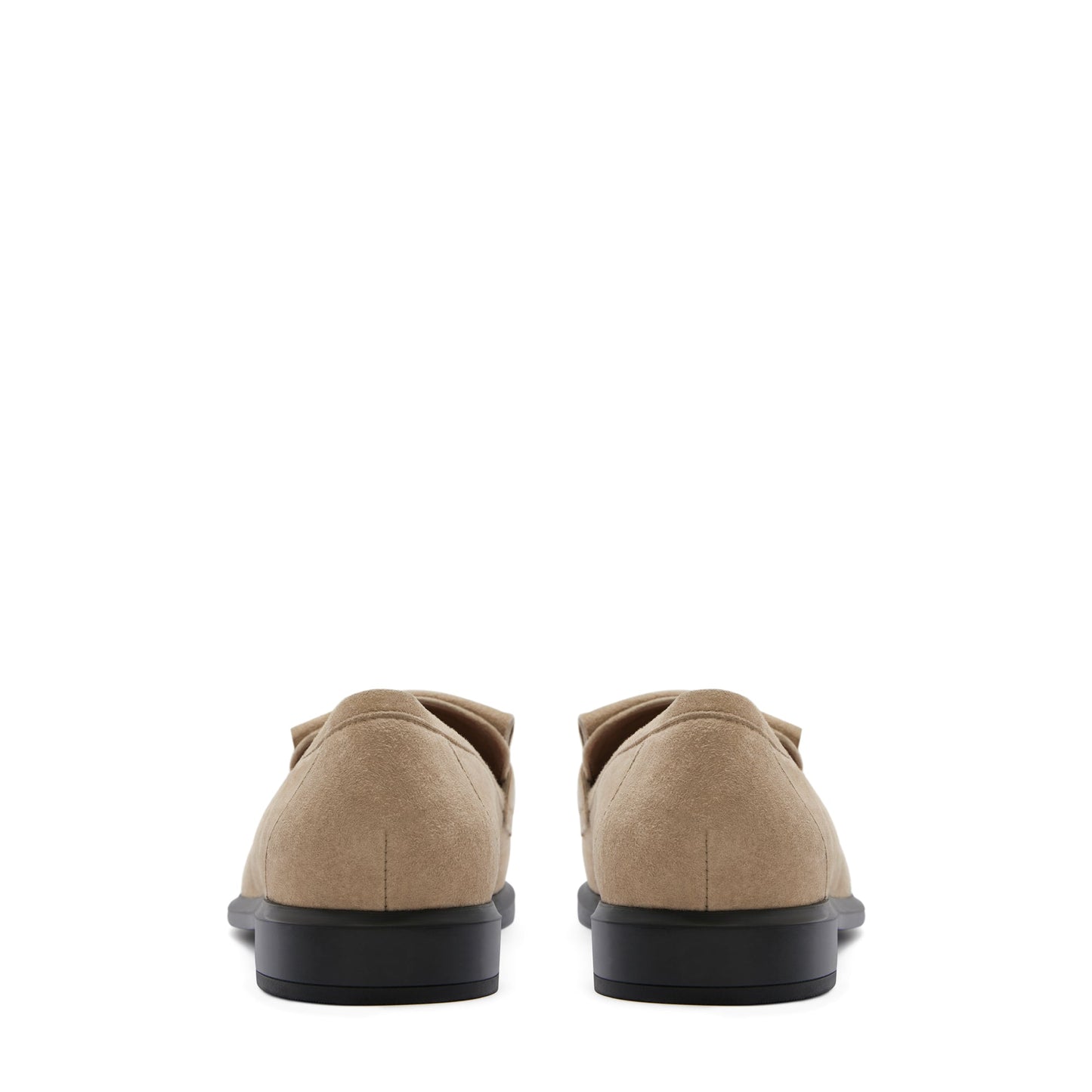 Vendôme Lave taupe suede loafers -  - Isabel Bernard