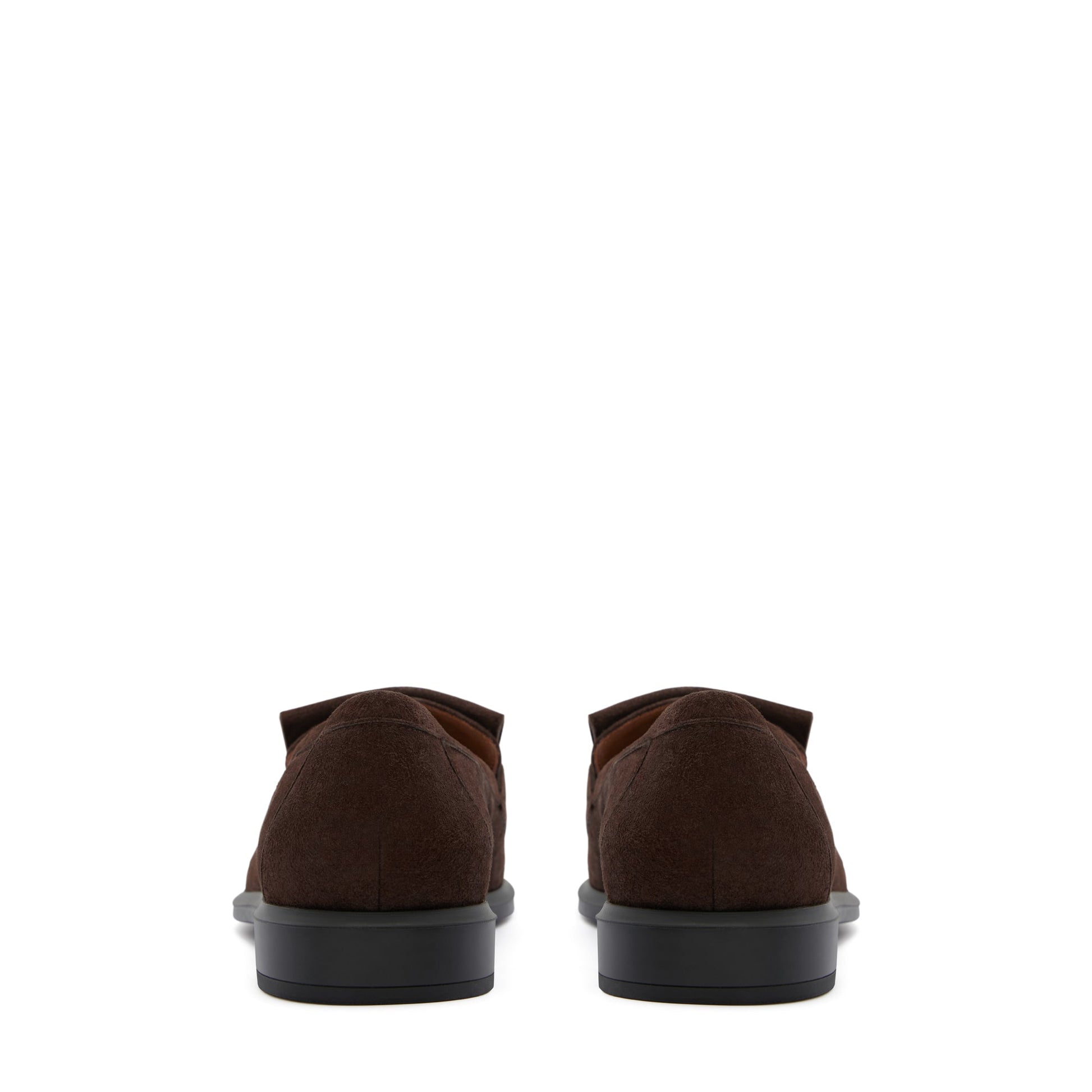 Vendôme Lave brown suede loafers -  - Isabel Bernard