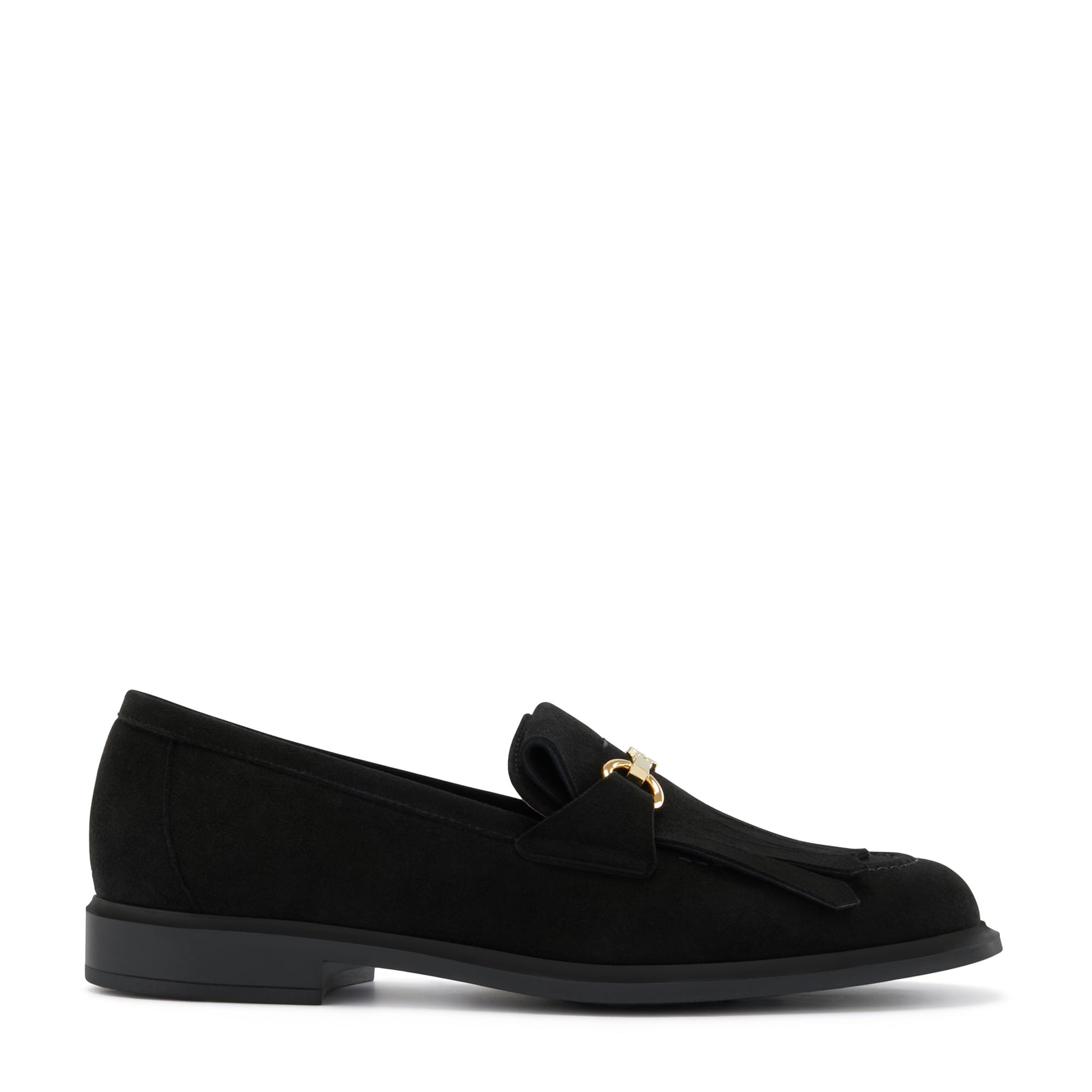Vendôme Lave black suede loafers -  - Isabel Bernard