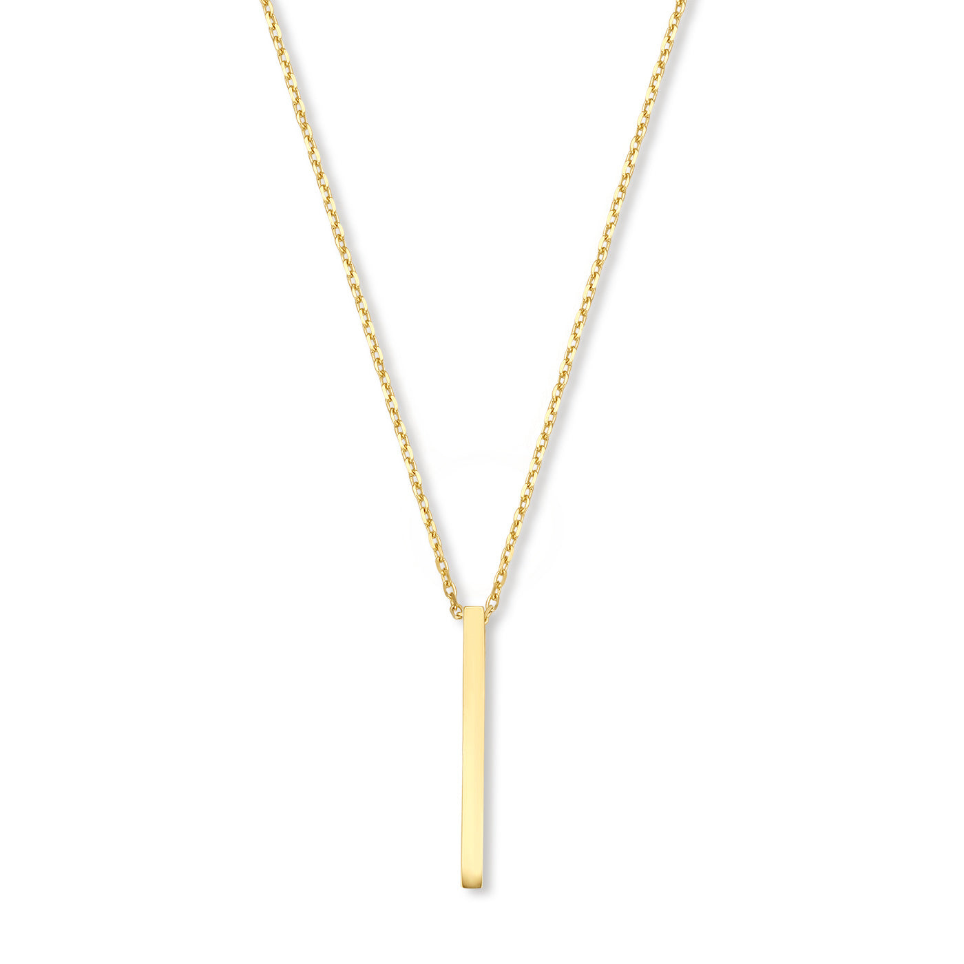 Monceau Josephine 14 karat gold necklace with rod -  - Isabel Bernard