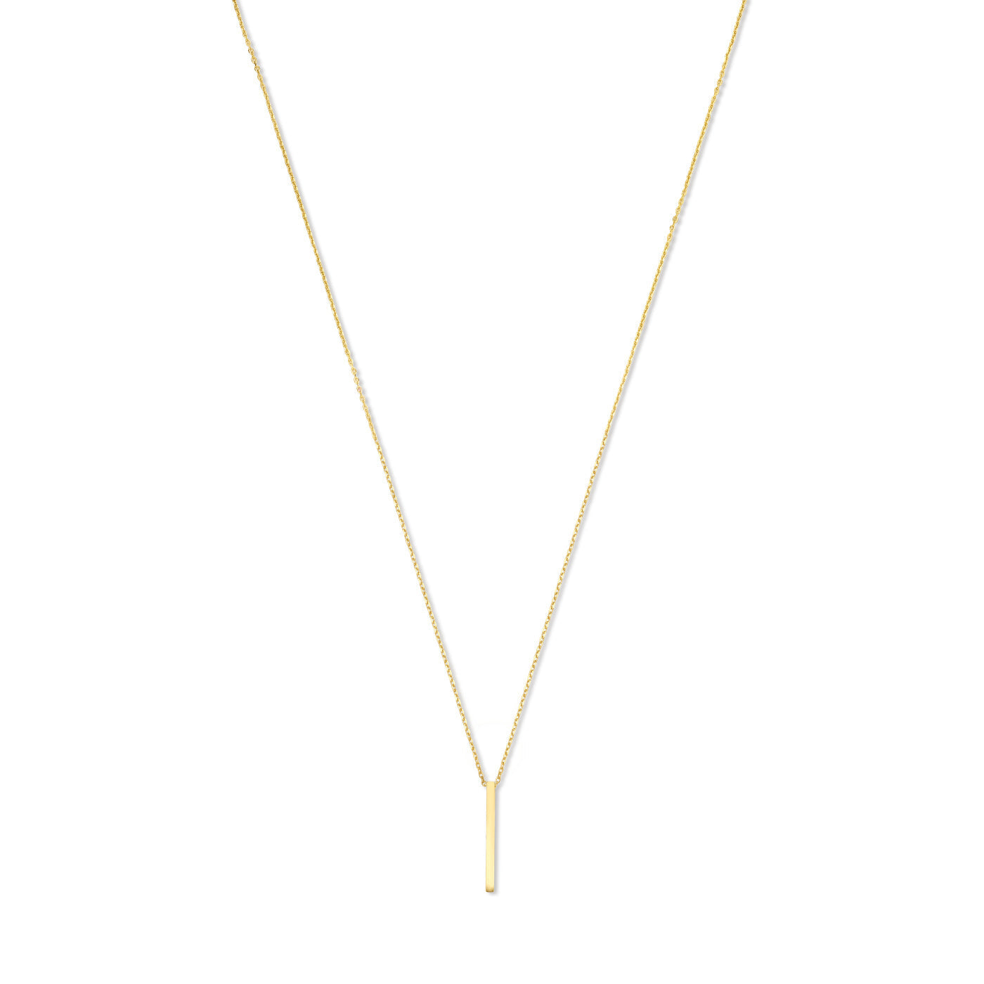 Monceau Josephine 14 karat gold necklace with rod -  - Isabel Bernard