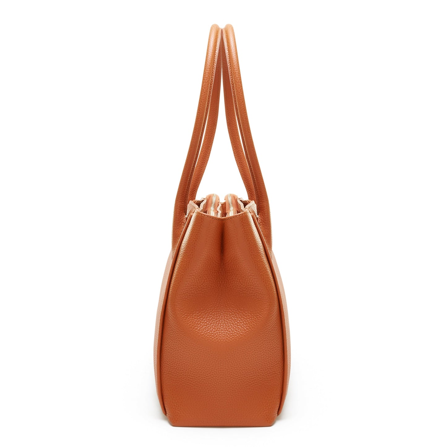 Honoré Cloe cognac calfskin leather handbag -  - Isabel Bernard