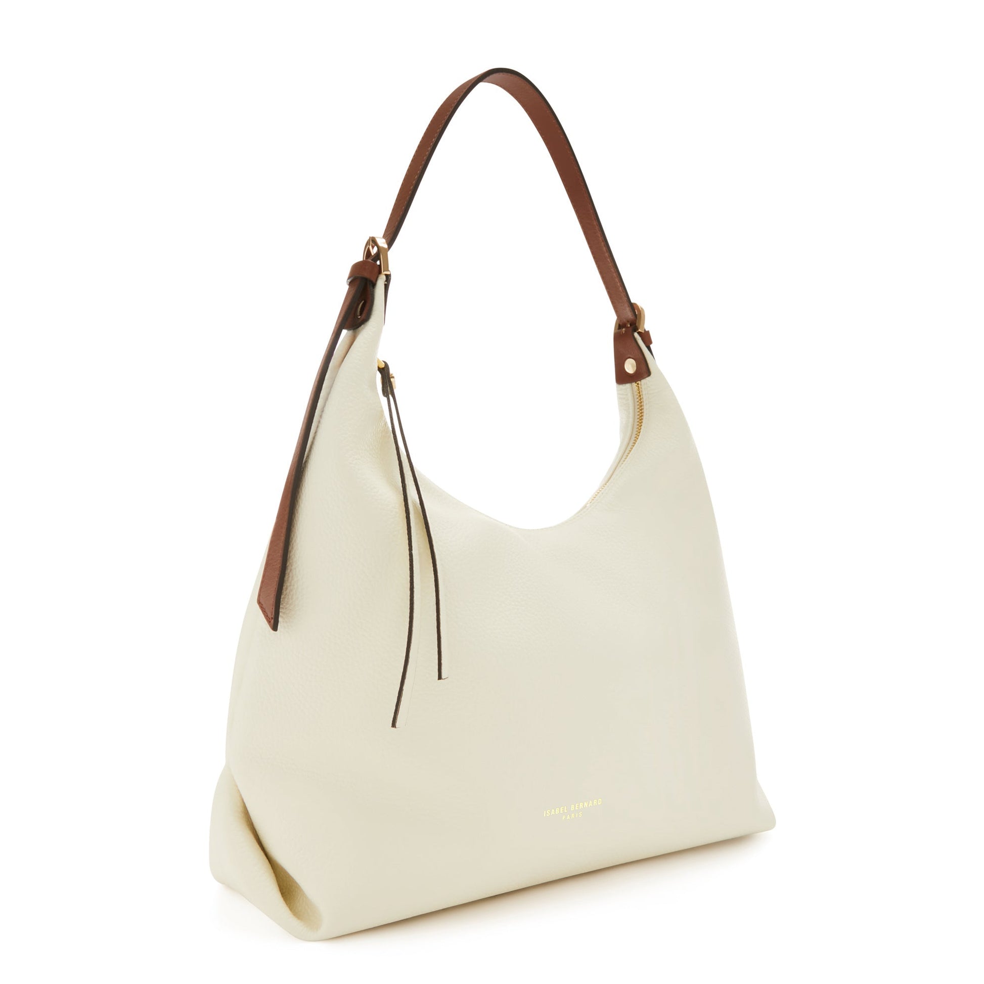 Honoré Muriel cream calfskin leather shoulder bag -  - Isabel Bernard