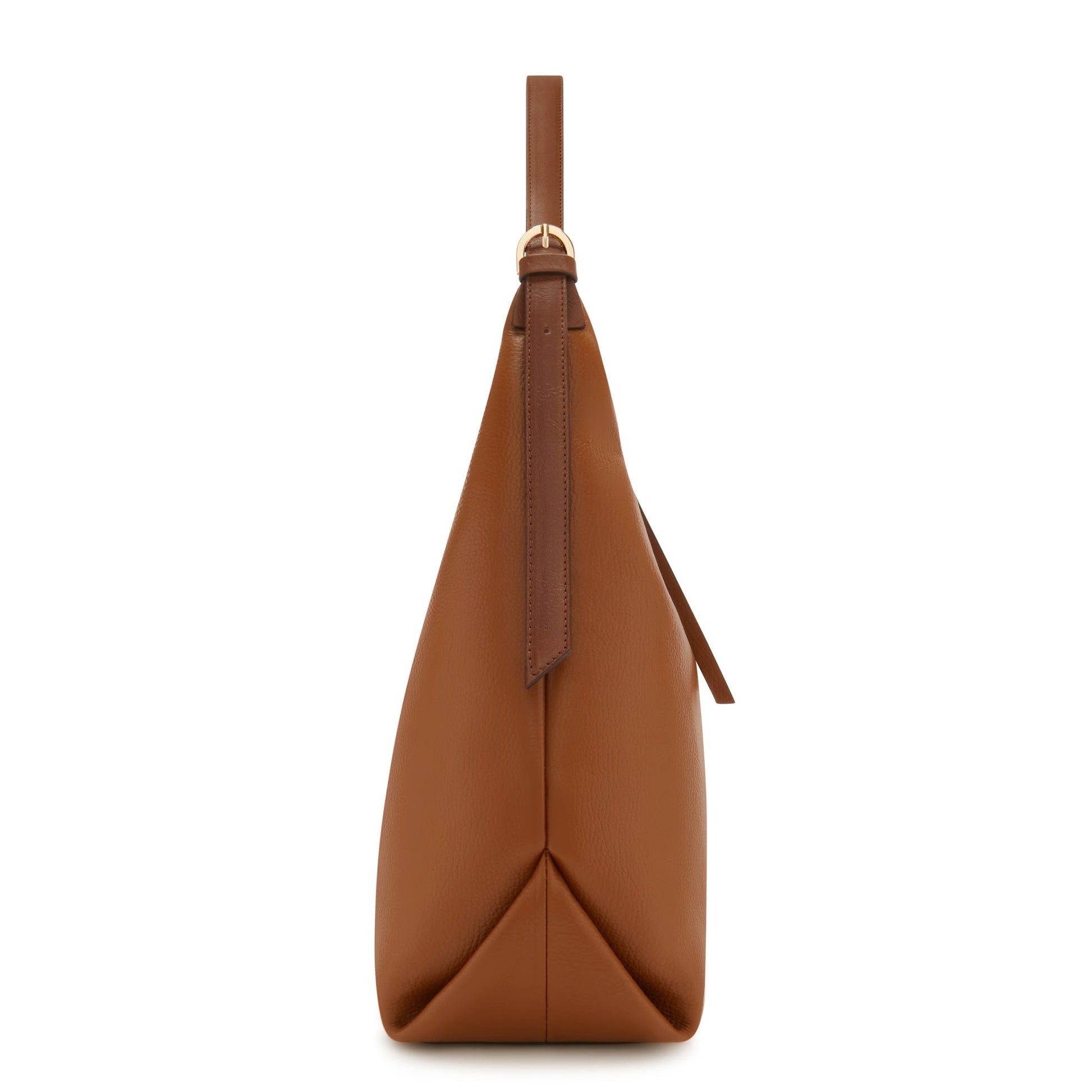 Honoré Muriel cognac calfskin leather shoulder bag -  - Isabel Bernard