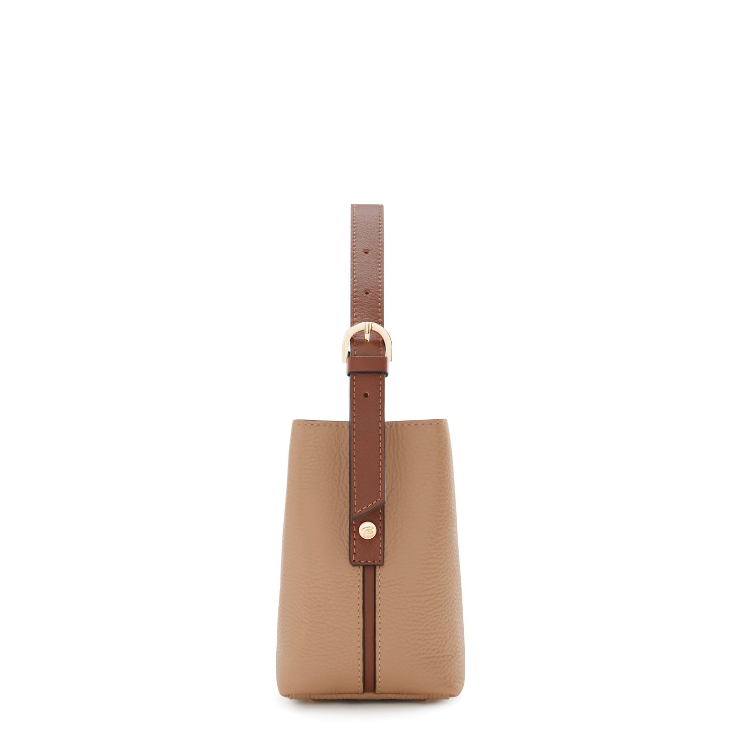 Honoré Adriane Mini beige leather handbag calfskin leather -  - Isabel Bernard