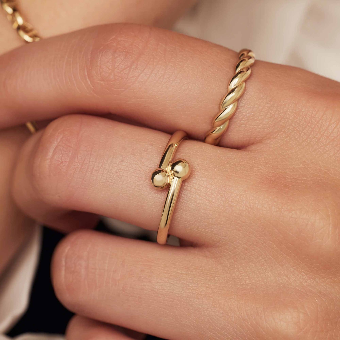 Monceau Mirell 14 karat gold ring - - Isabel Bernard