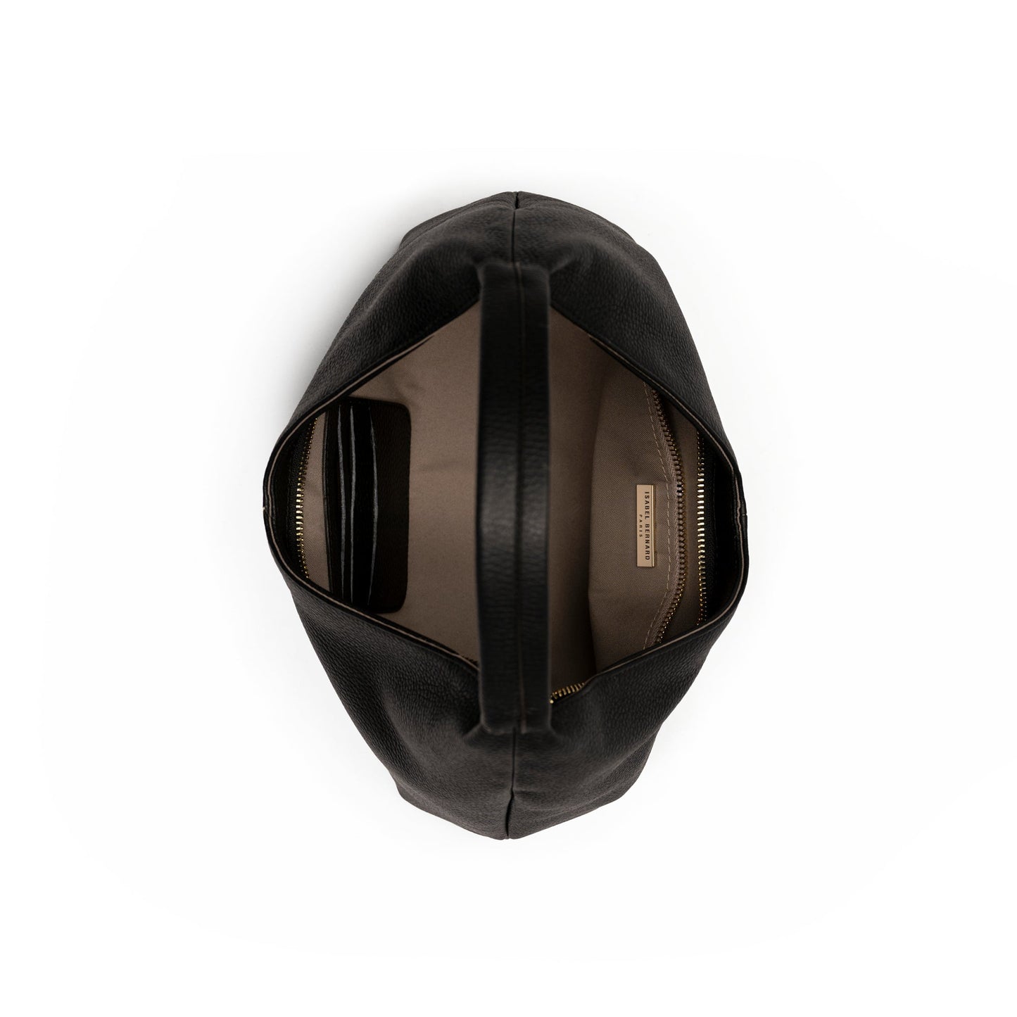 Honoré Grace mini black calfskin leather handbag - - Isabel Bernard