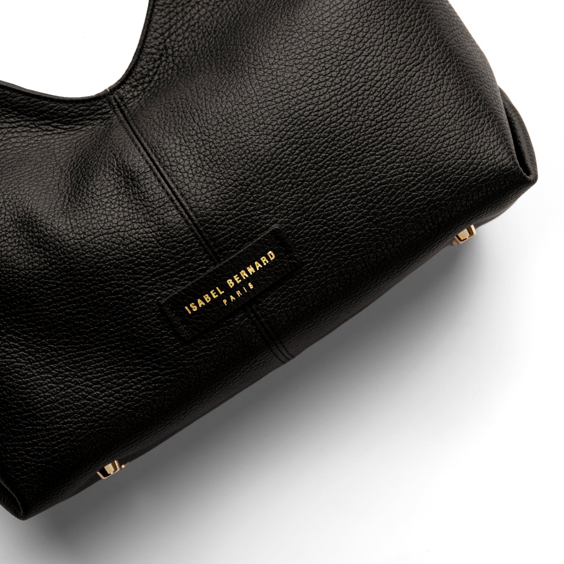 Honoré Grace mini black calfskin leather handbag - - Isabel Bernard