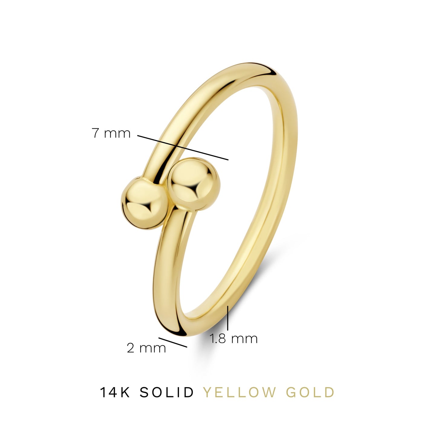 Monceau Mirell 14 karat gold ring -  - Isabel Bernard
