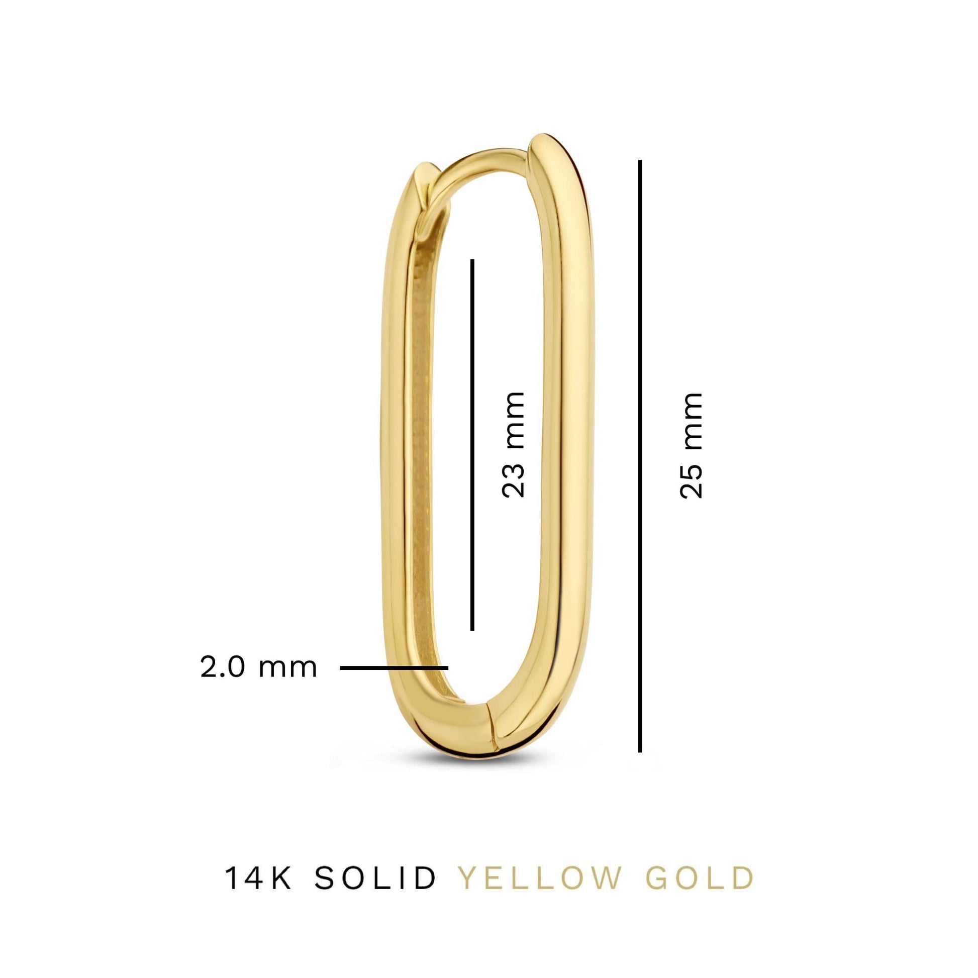 Rivoli Aimée 14 karat gold hoop earrings - - Isabel Bernard