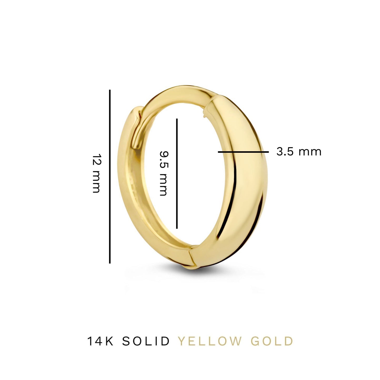 Rivoli Morgane 14 karat gold hoop earrings -  - Isabel Bernard