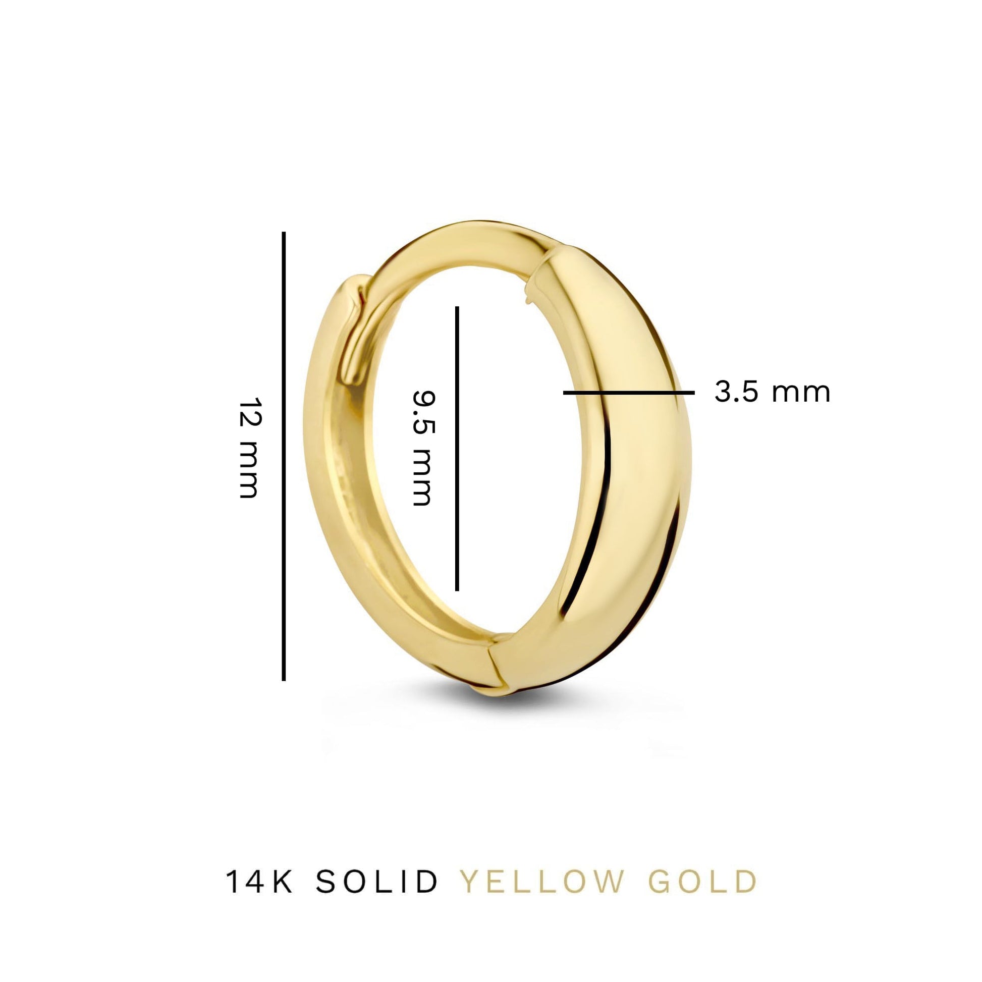 Rivoli Morgane 14 karat gold hoop earrings -  - Isabel Bernard