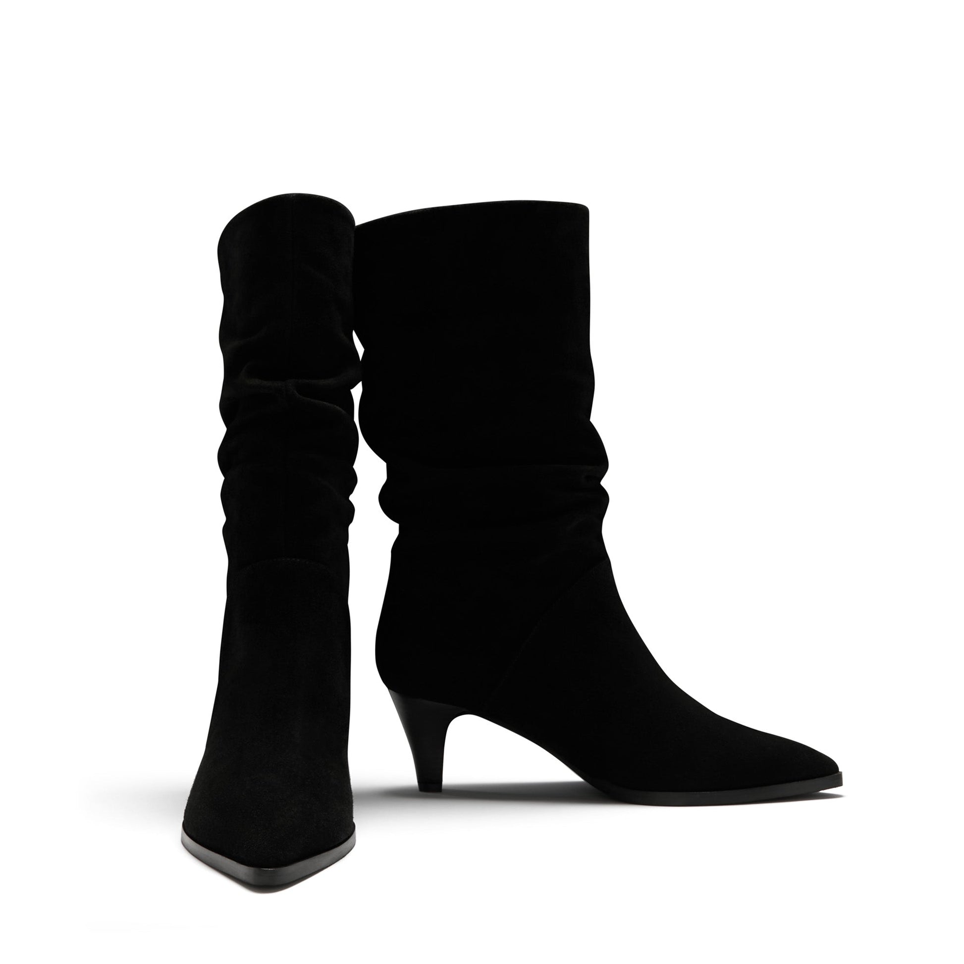 Vendôme Margot black suede boots -  - Isabel Bernard