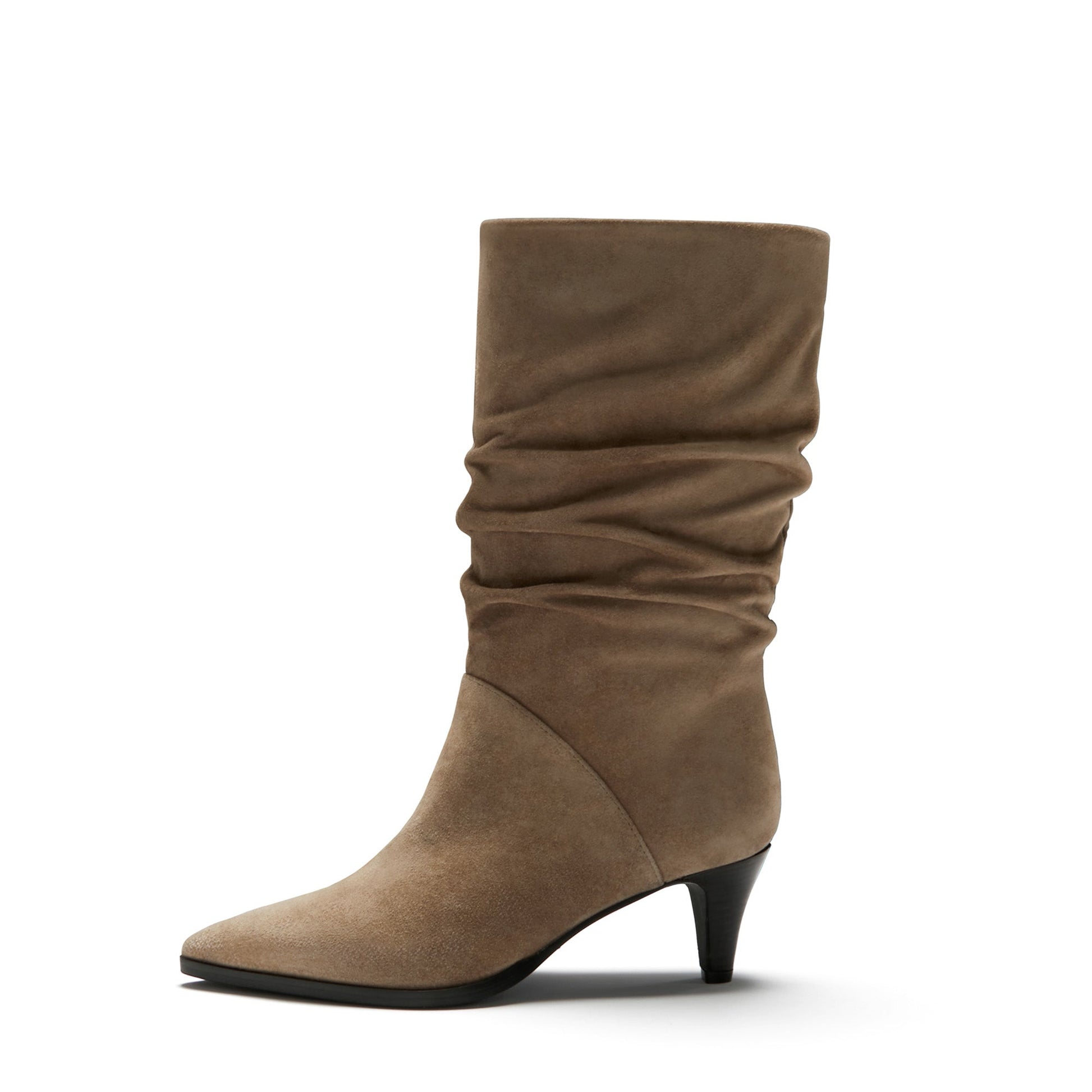 Vendôme Margot taupe suede boots -  - Isabel Bernard